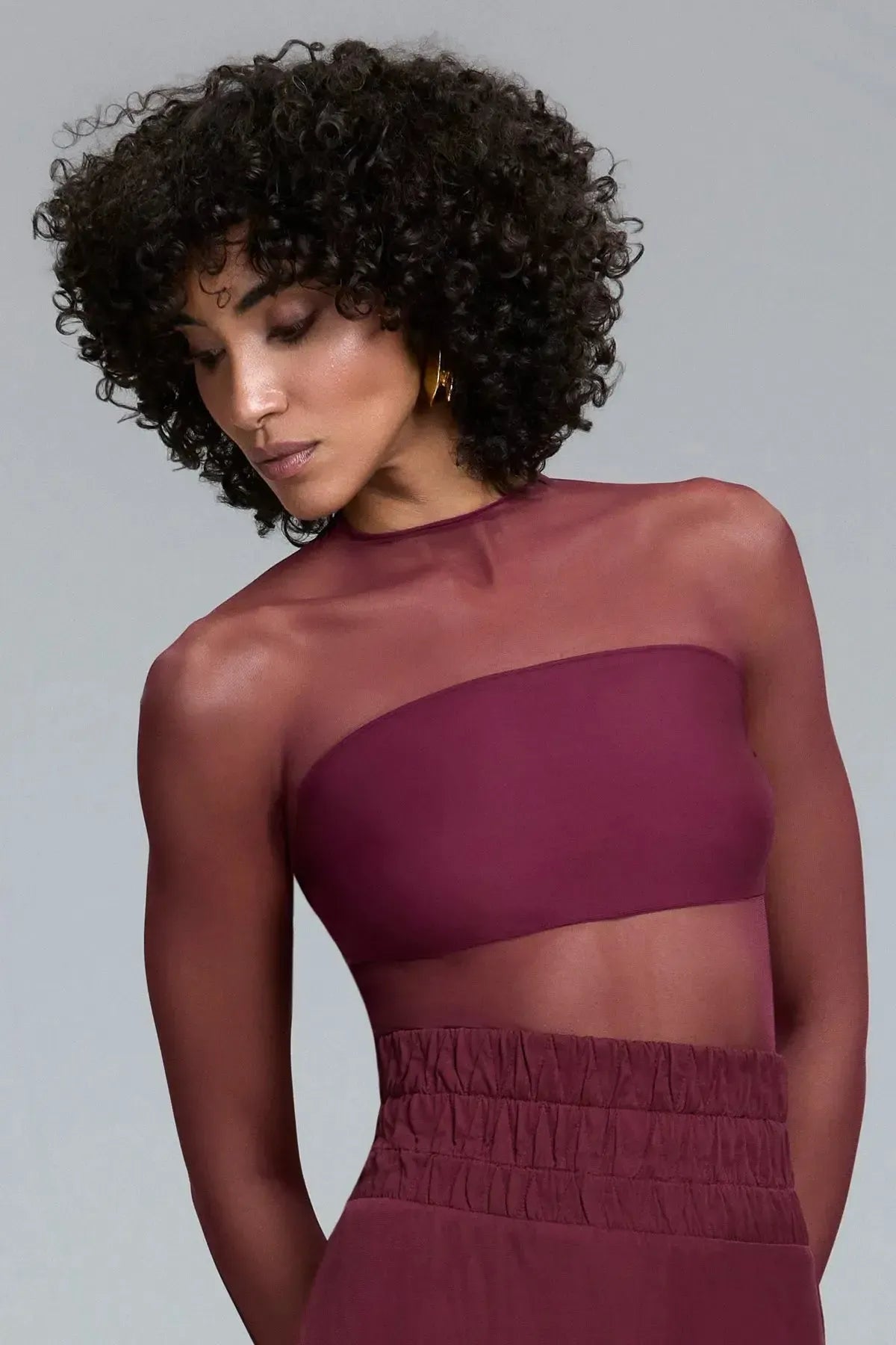 Blusa Aurora Vinho
