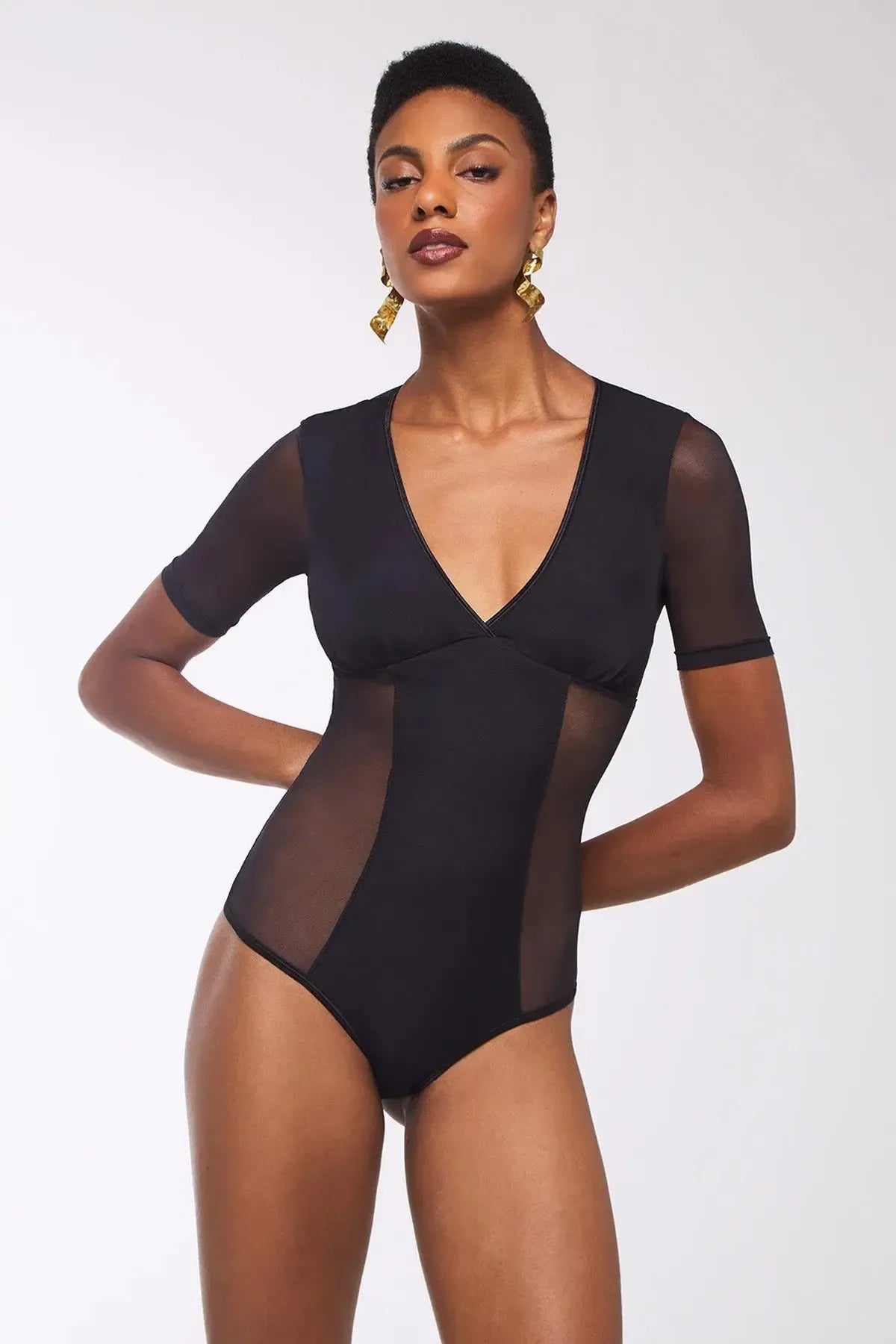 Body Fio Ava Preto