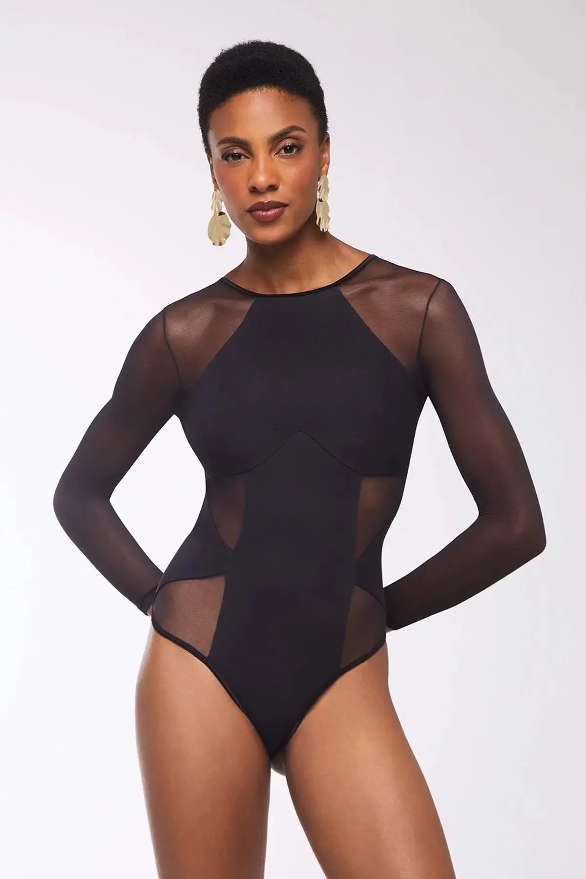 Body Fio Mariah Preto