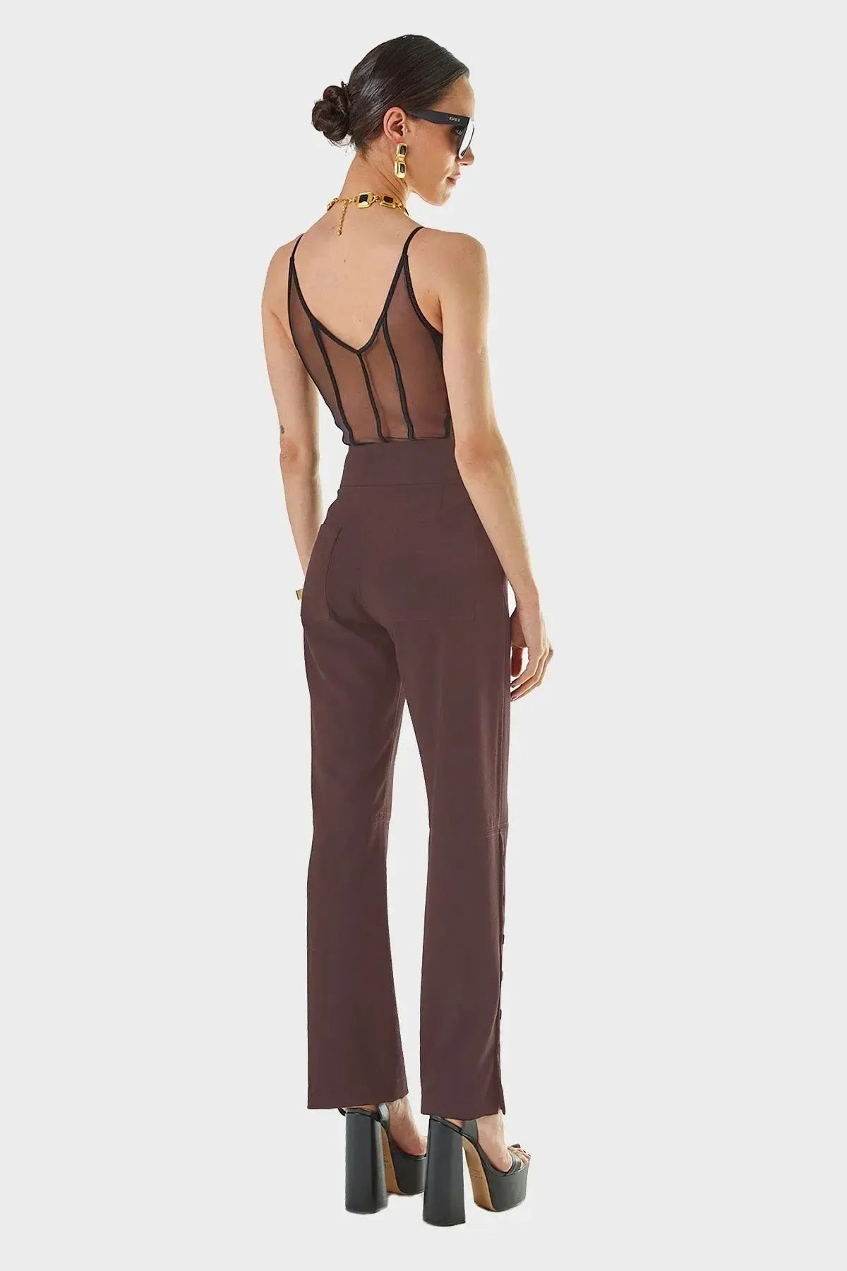 Calça Laíse Marrom