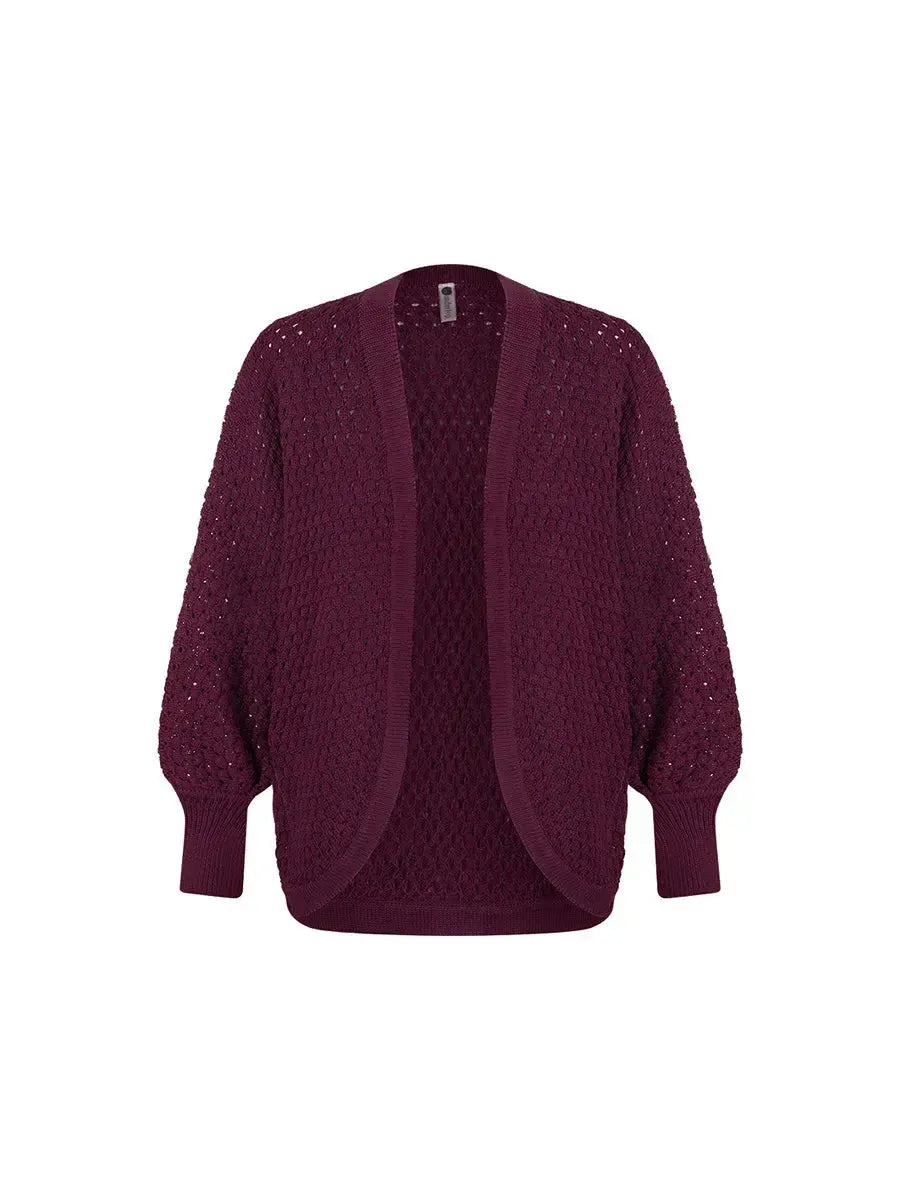 Casaco Tricot Margot Uva