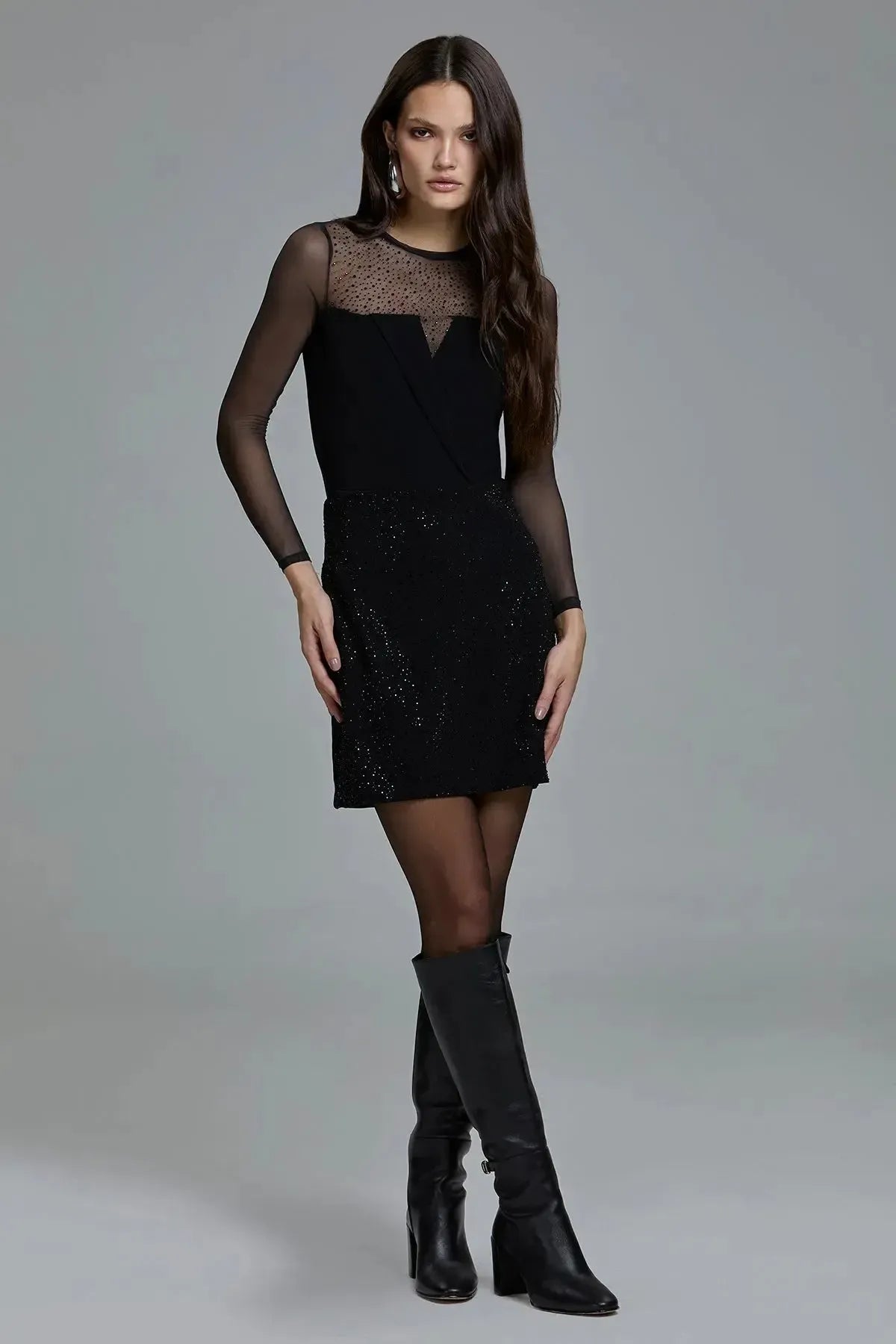 Mini saia Paula Preto