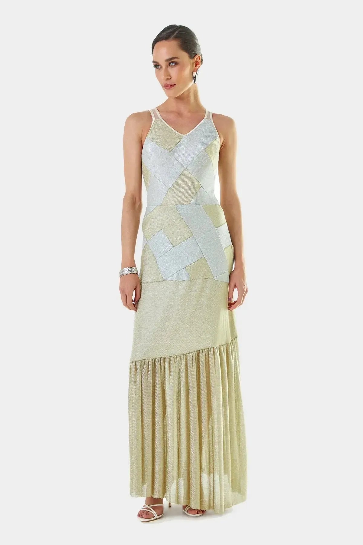 Saia Andressa Prata/Ouro