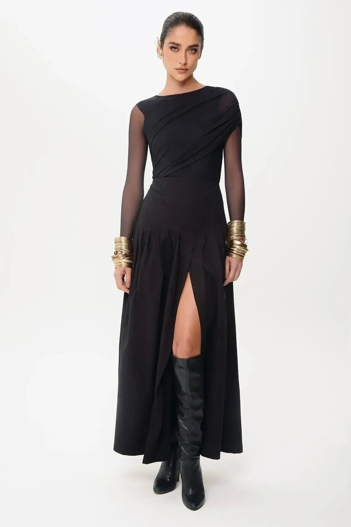 Saia Charlotte Preto