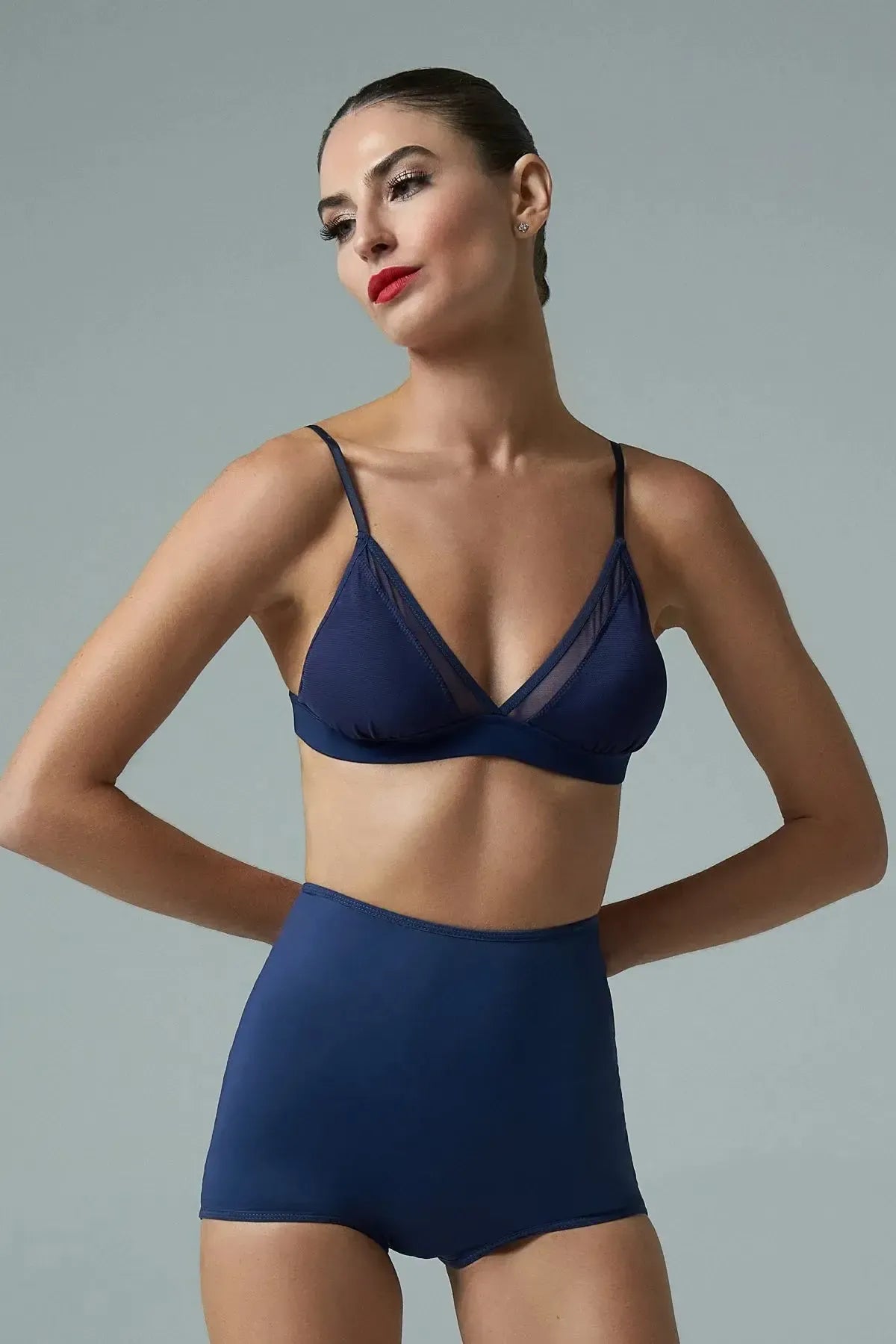 Top Heloisa Basic Marinho