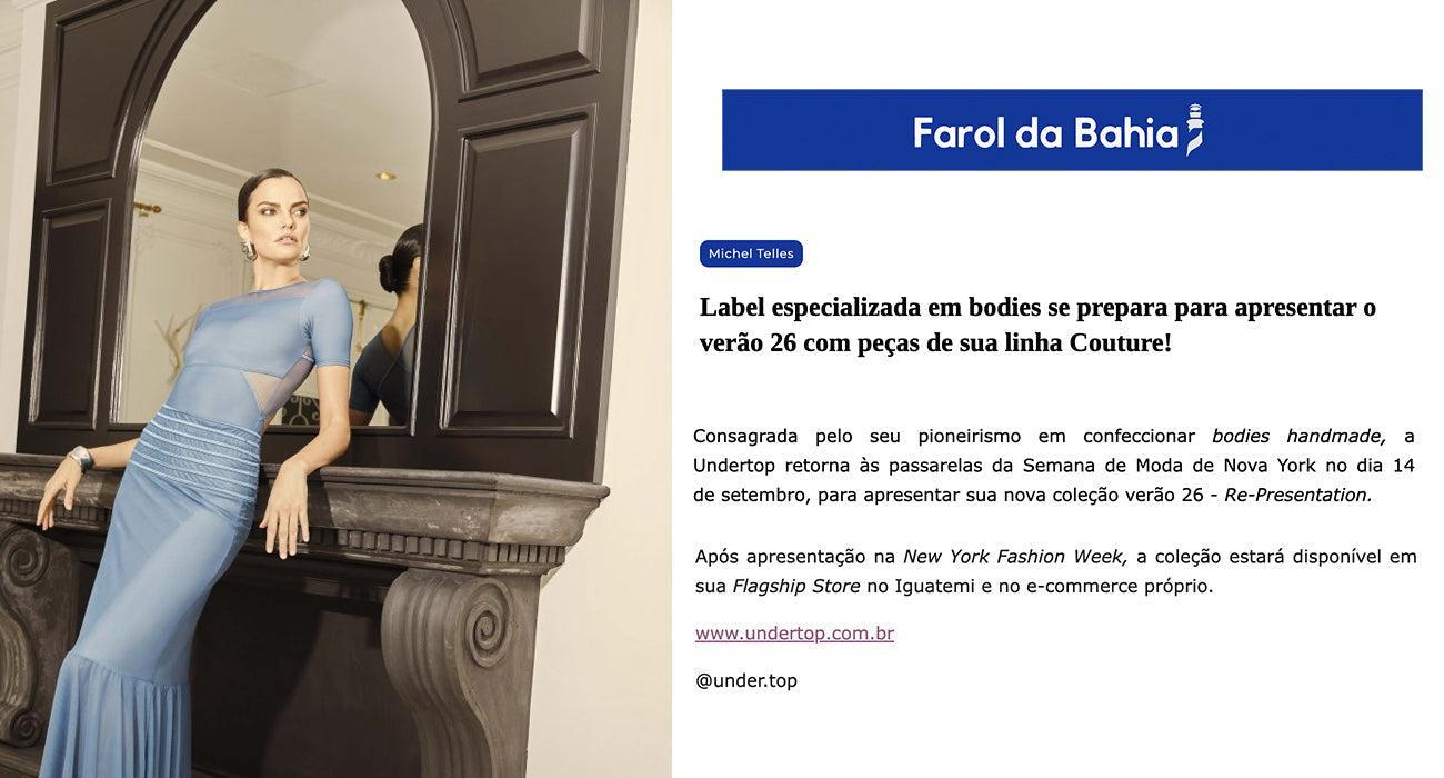 Undertop no site Farol da Bahia