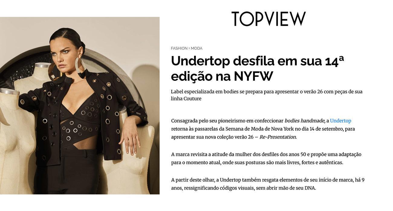 Undertop no site da TOPVIEW