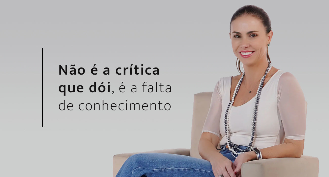 NÃO É A CRÍTICA QUE DÓI