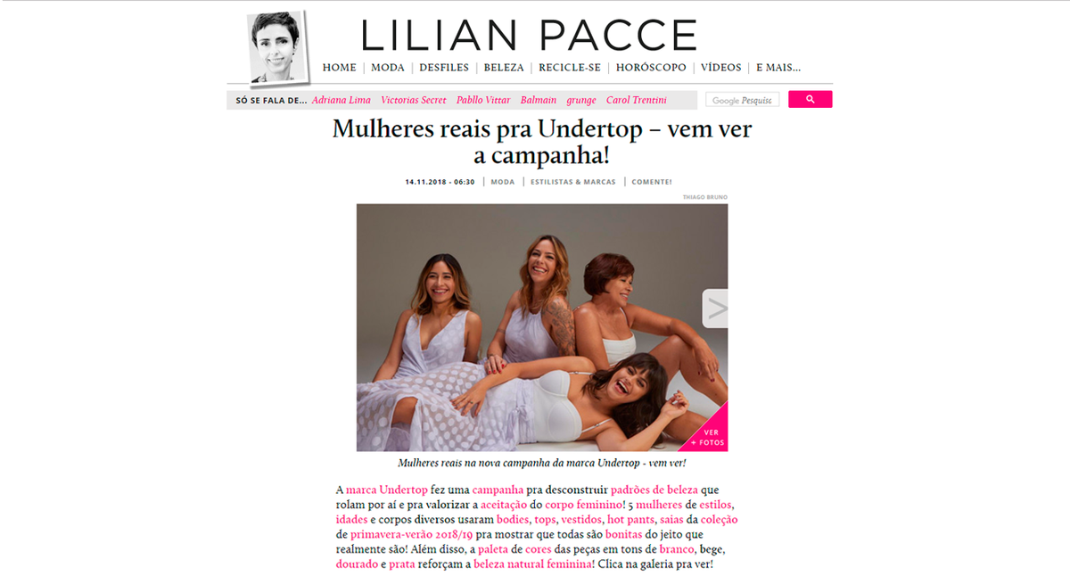 Undertop na Lilian Pacce