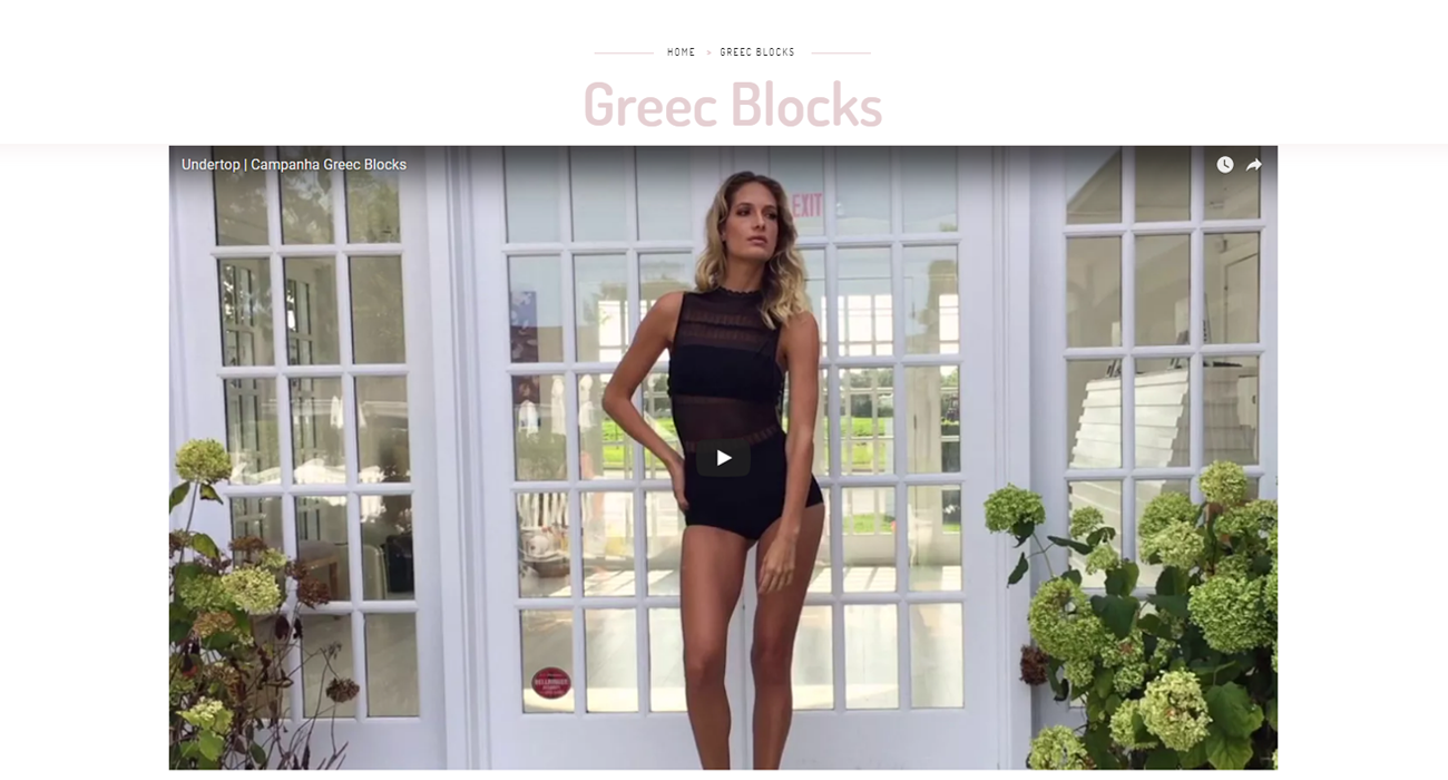 Confira o vídeo da campanha Greec Blocks