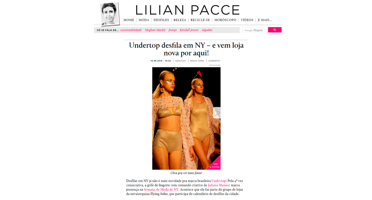 Undertop na Lilian Pacce