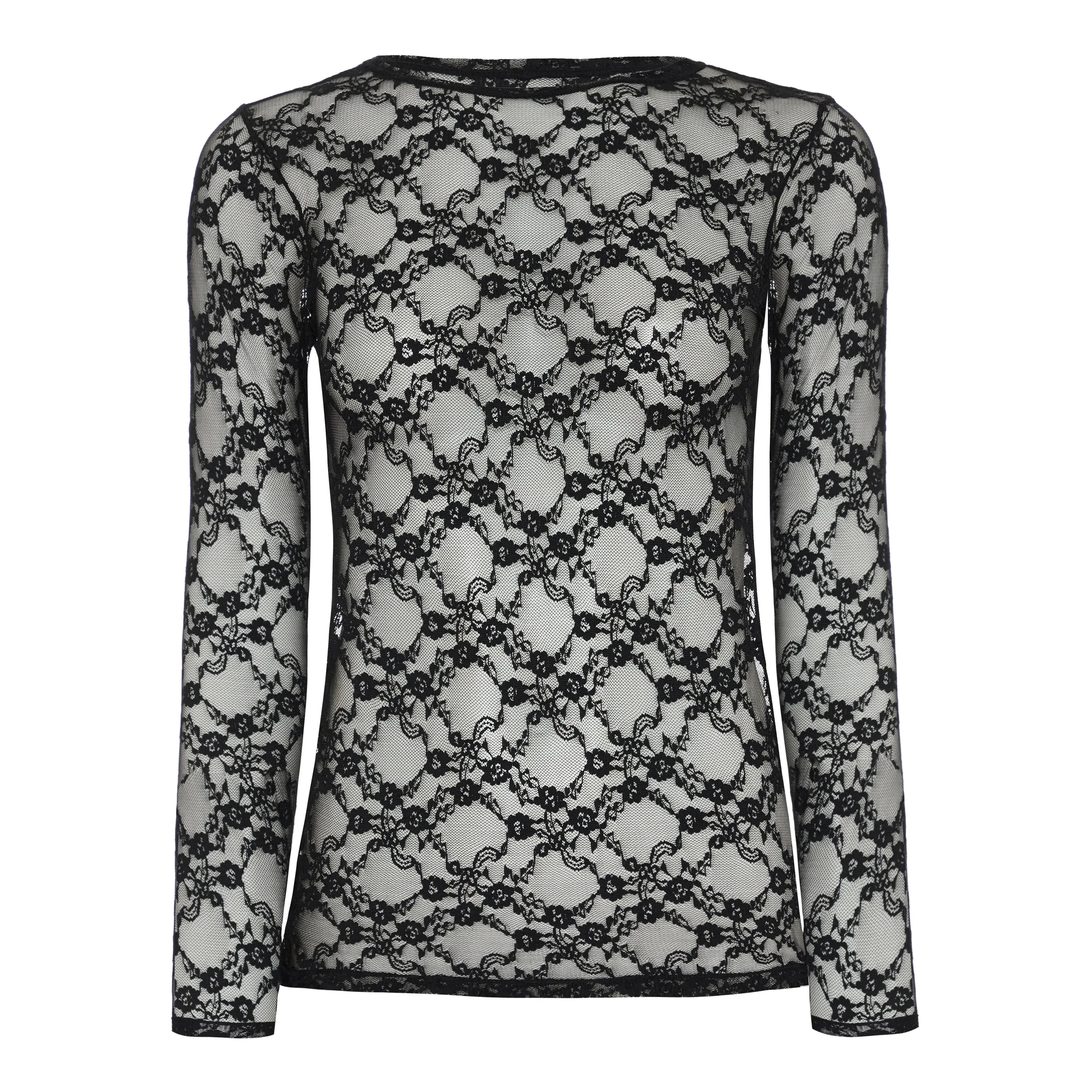 BLUSA RENDA UT Preto