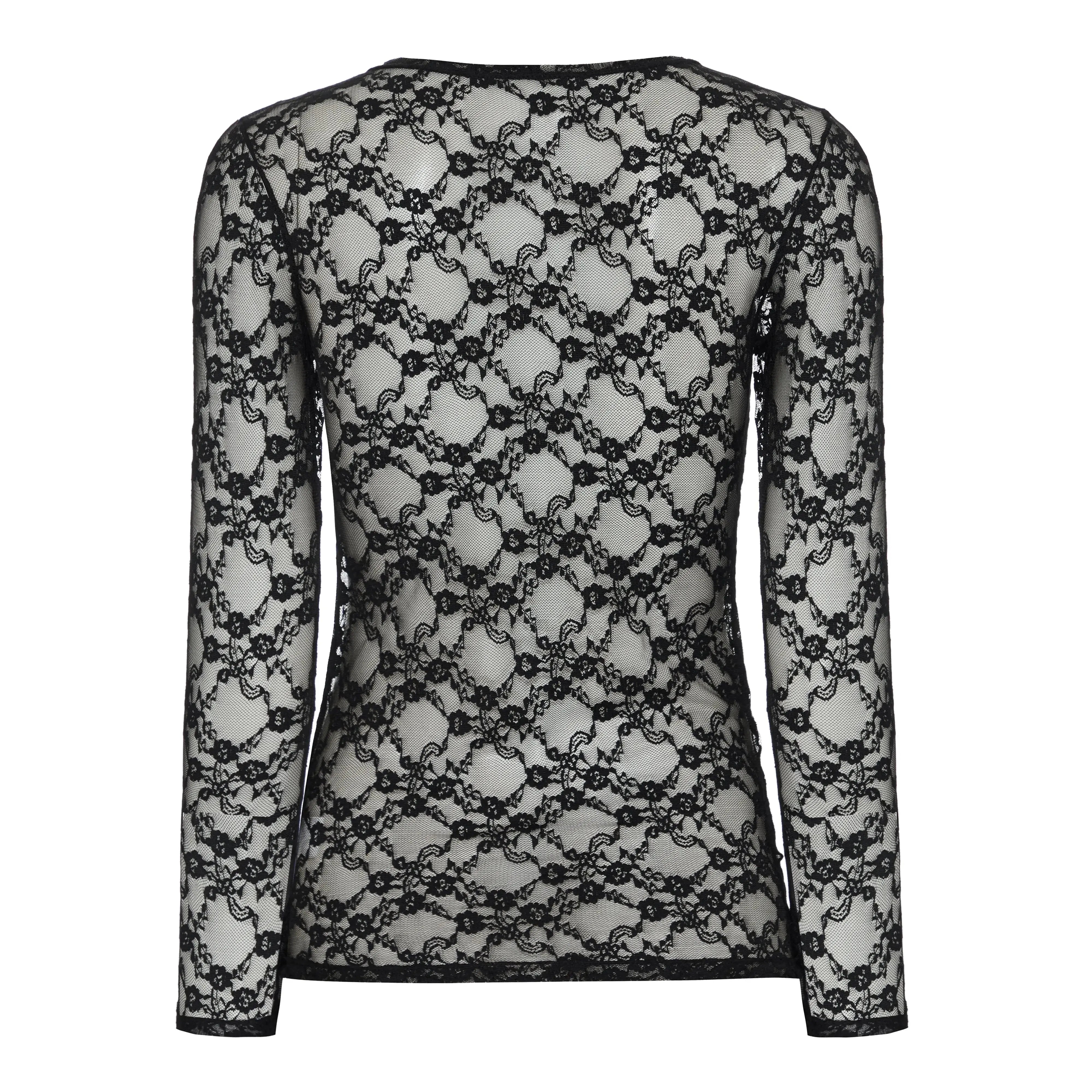 BLUSA RENDA UT Preto