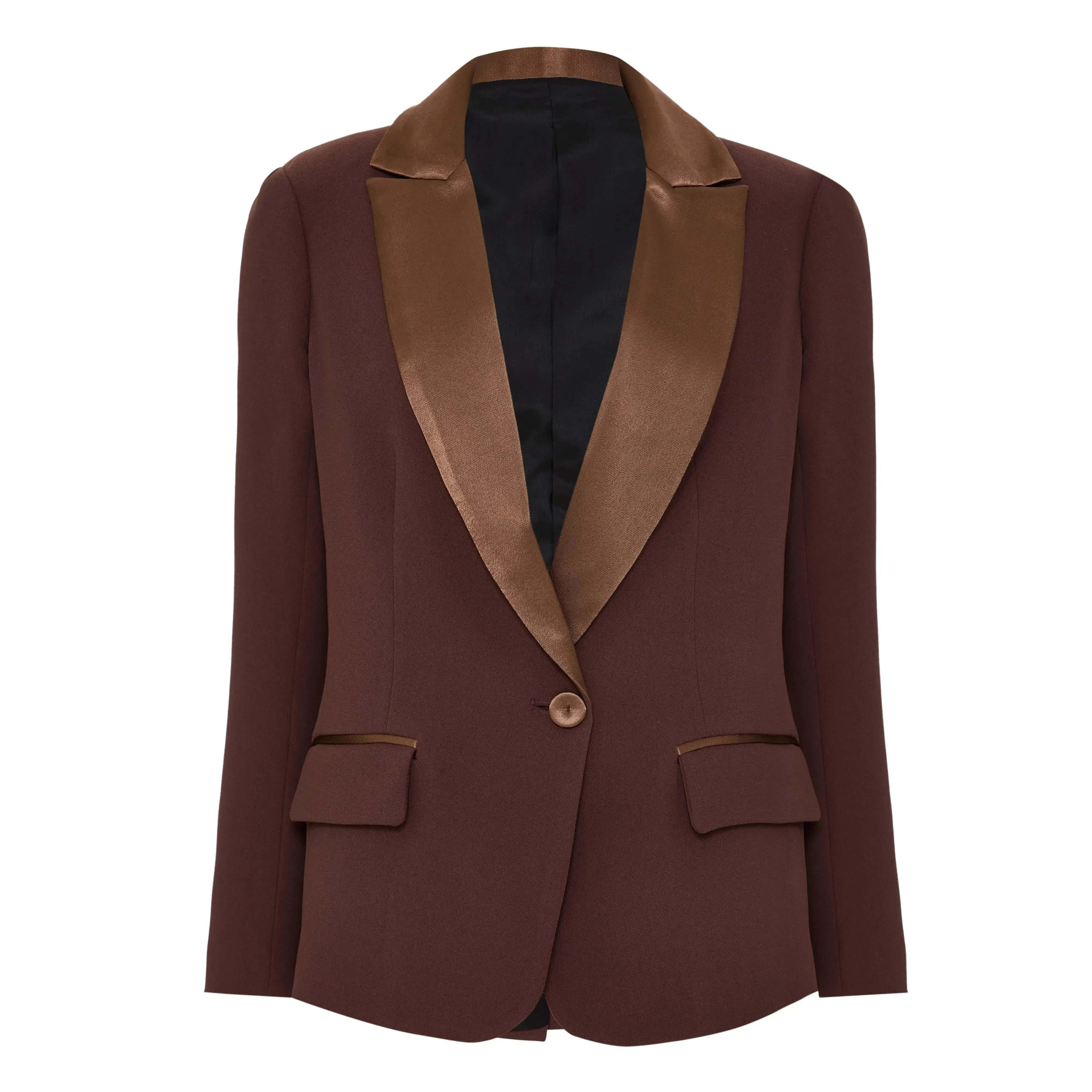 Blazer Marie Marrom