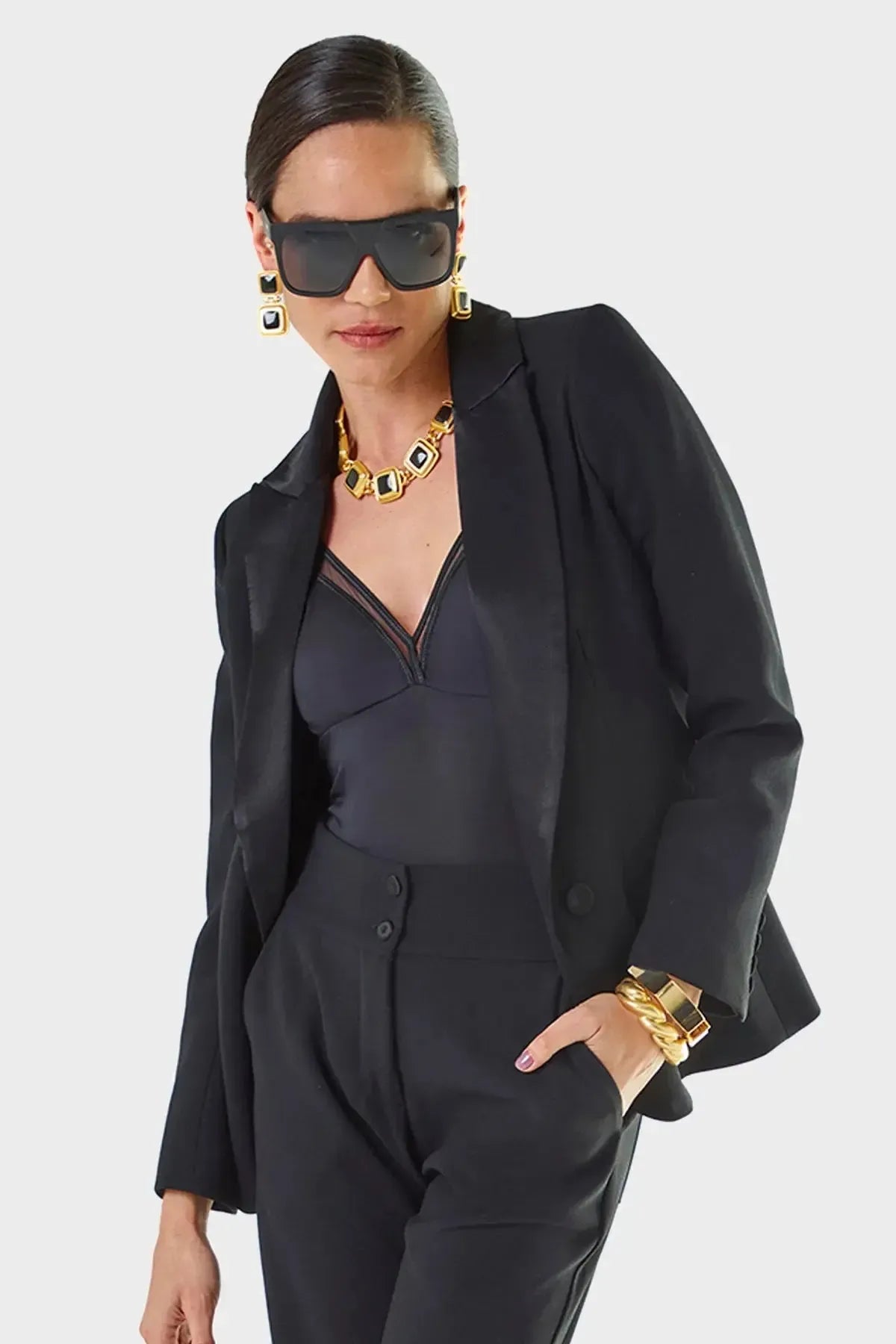 Blazer Marie Preto