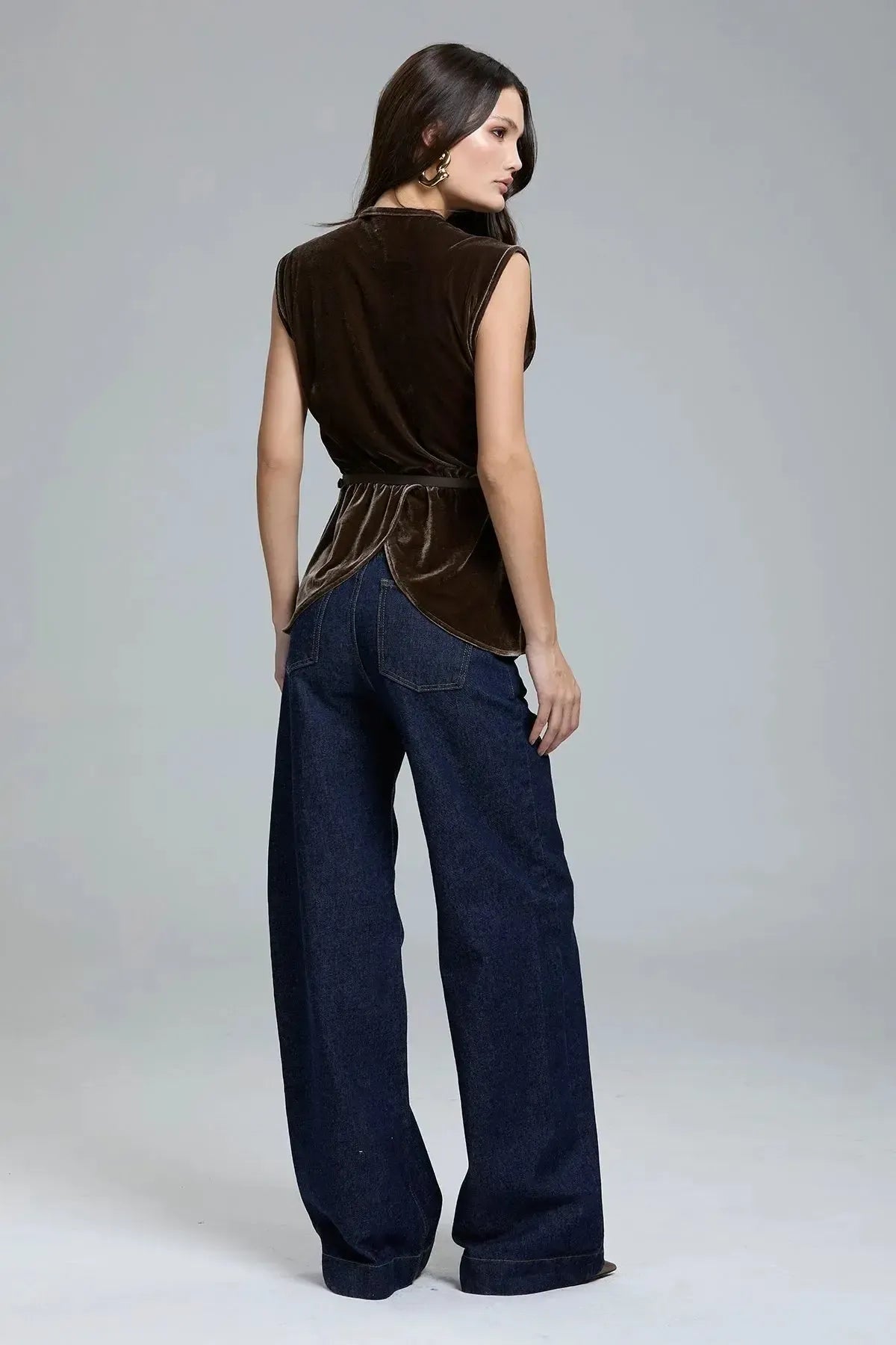 Blusa Ana Marrom