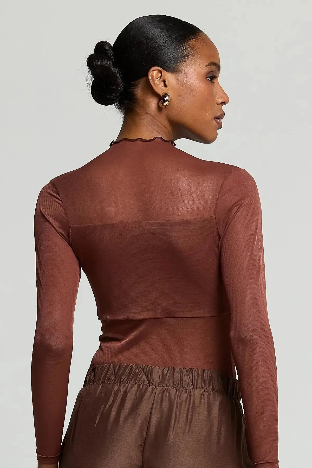 Blusa Aurora Marrom