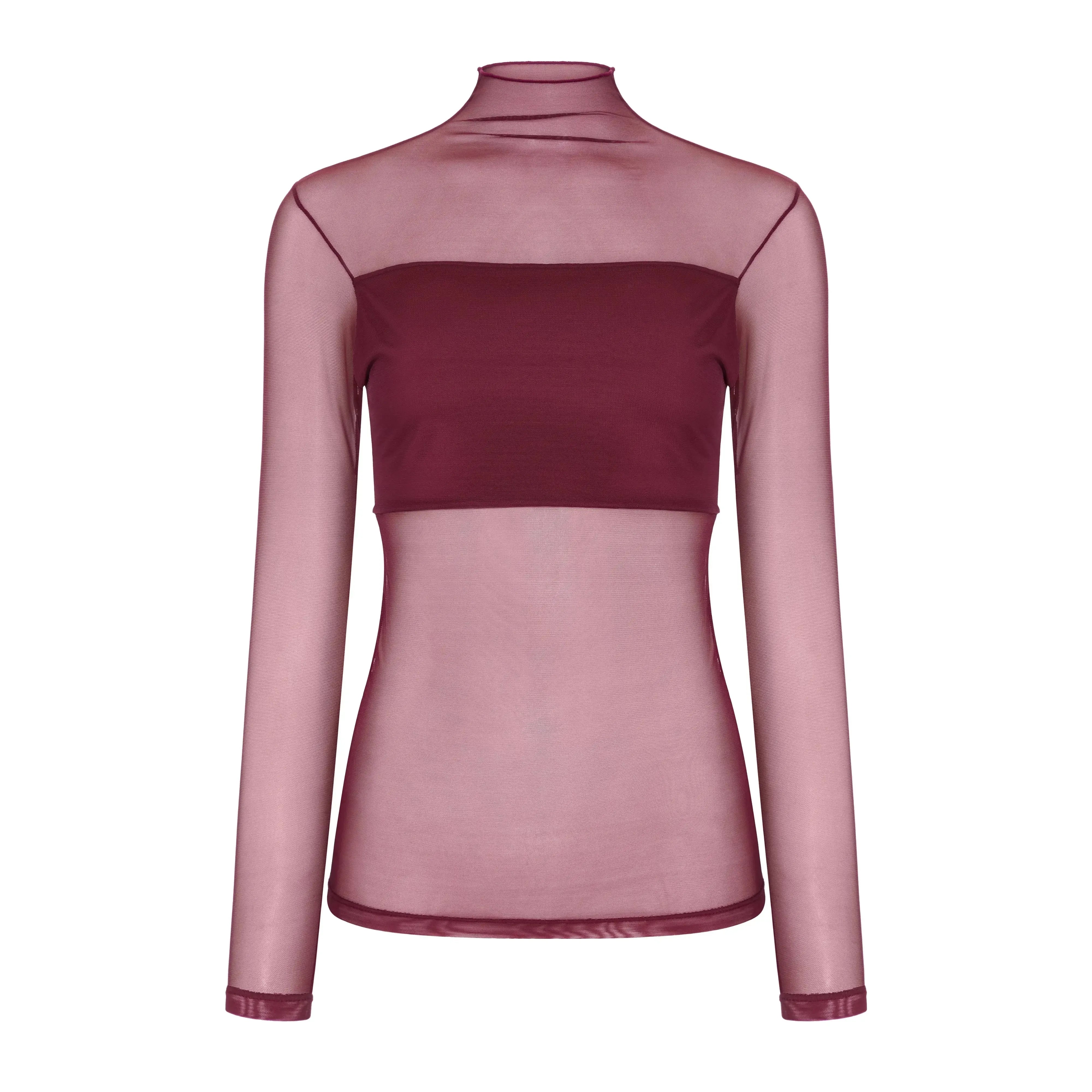 Blusa Aurora Vinho