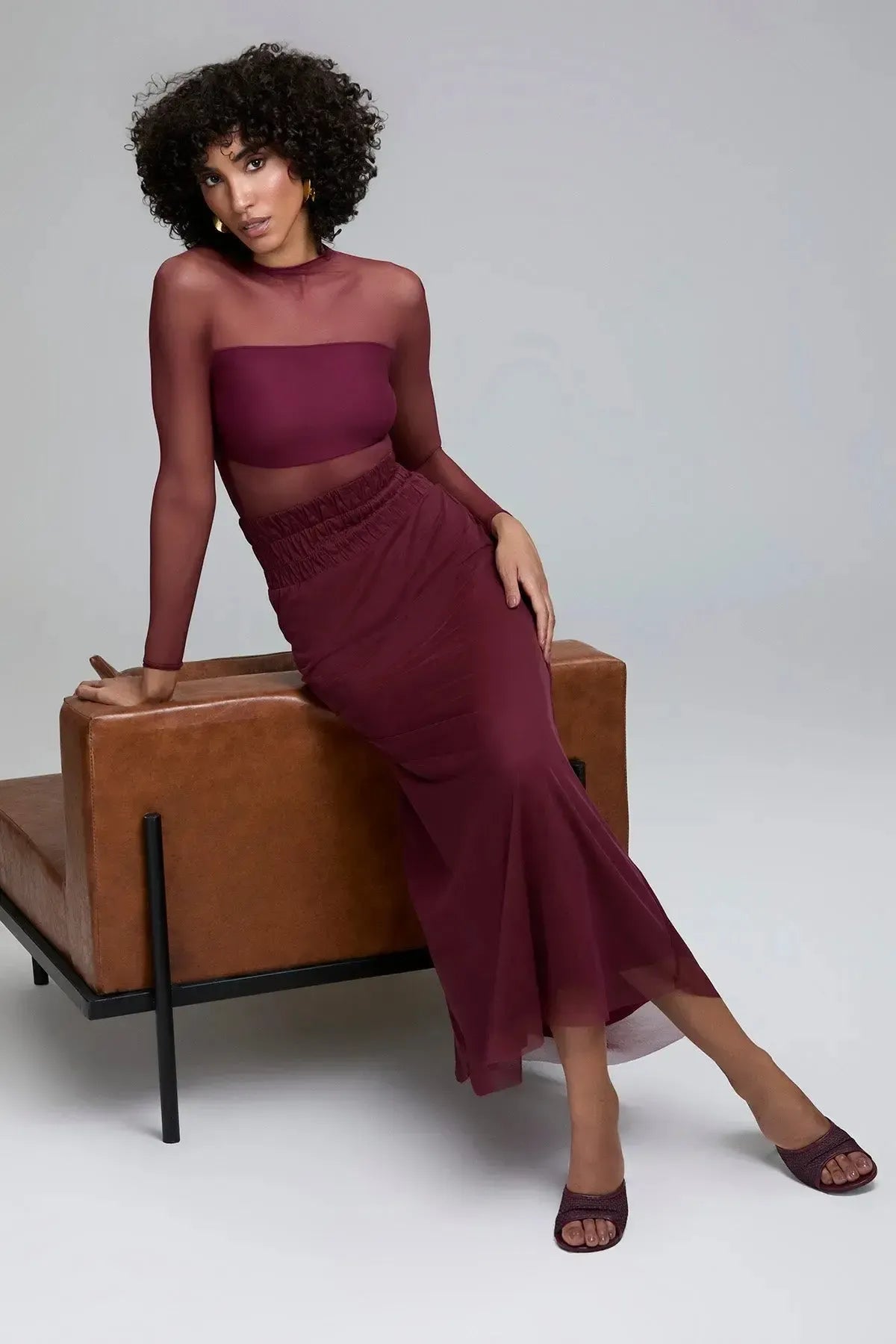 Blusa Aurora Vinho
