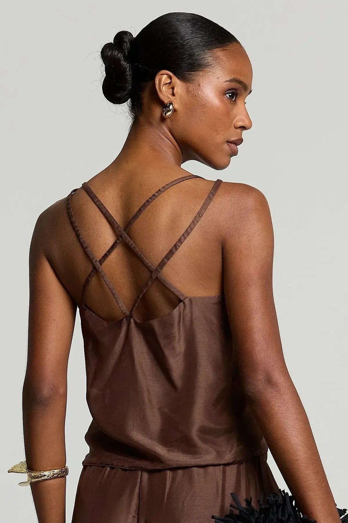 Blusa Fernanda Marrom