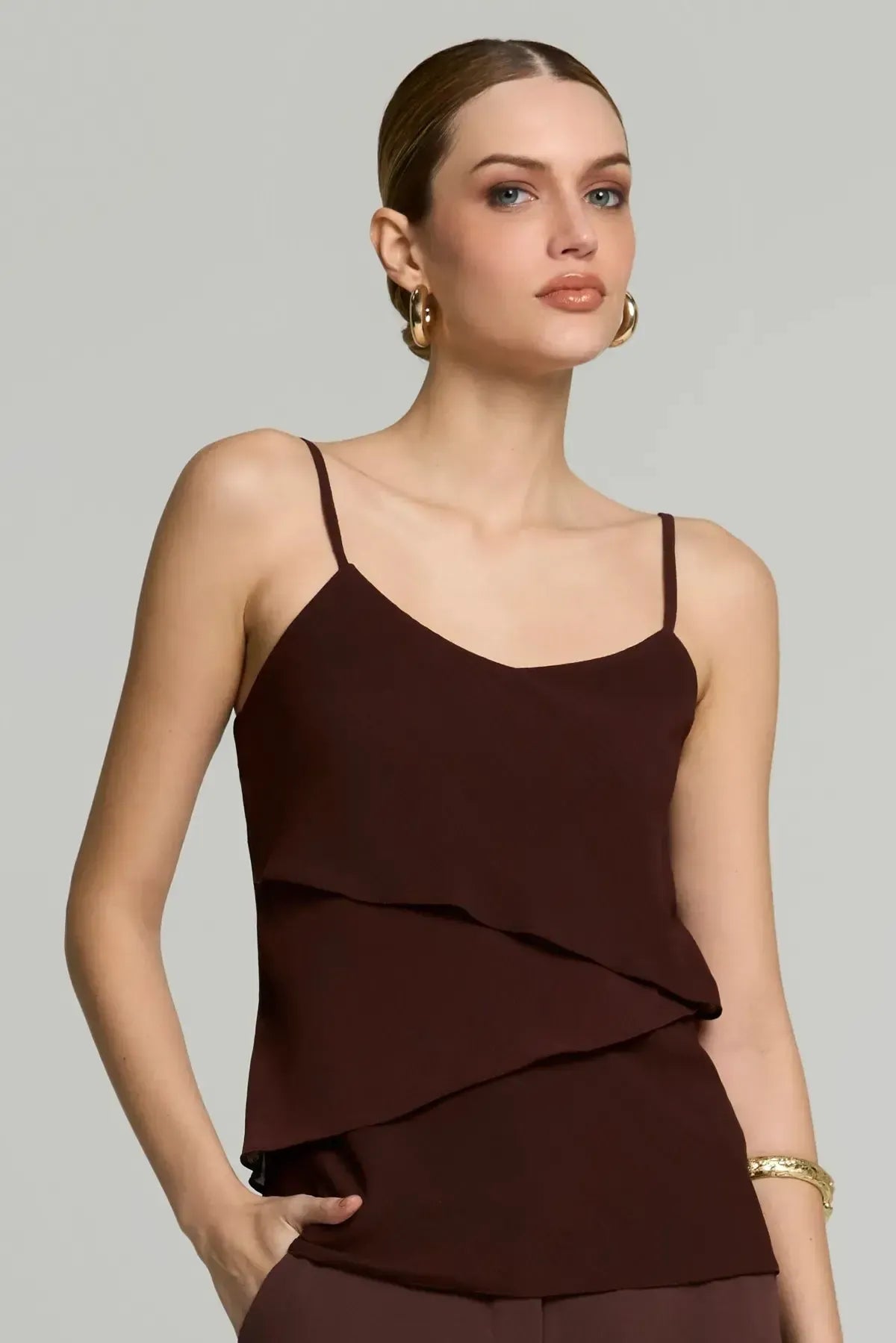 Blusa New Verônica Marrom