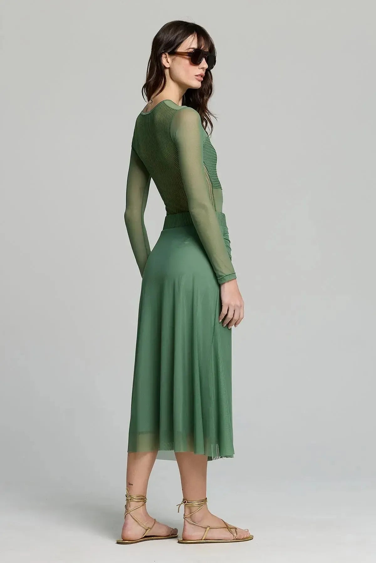 Body Audrey Verde Folha