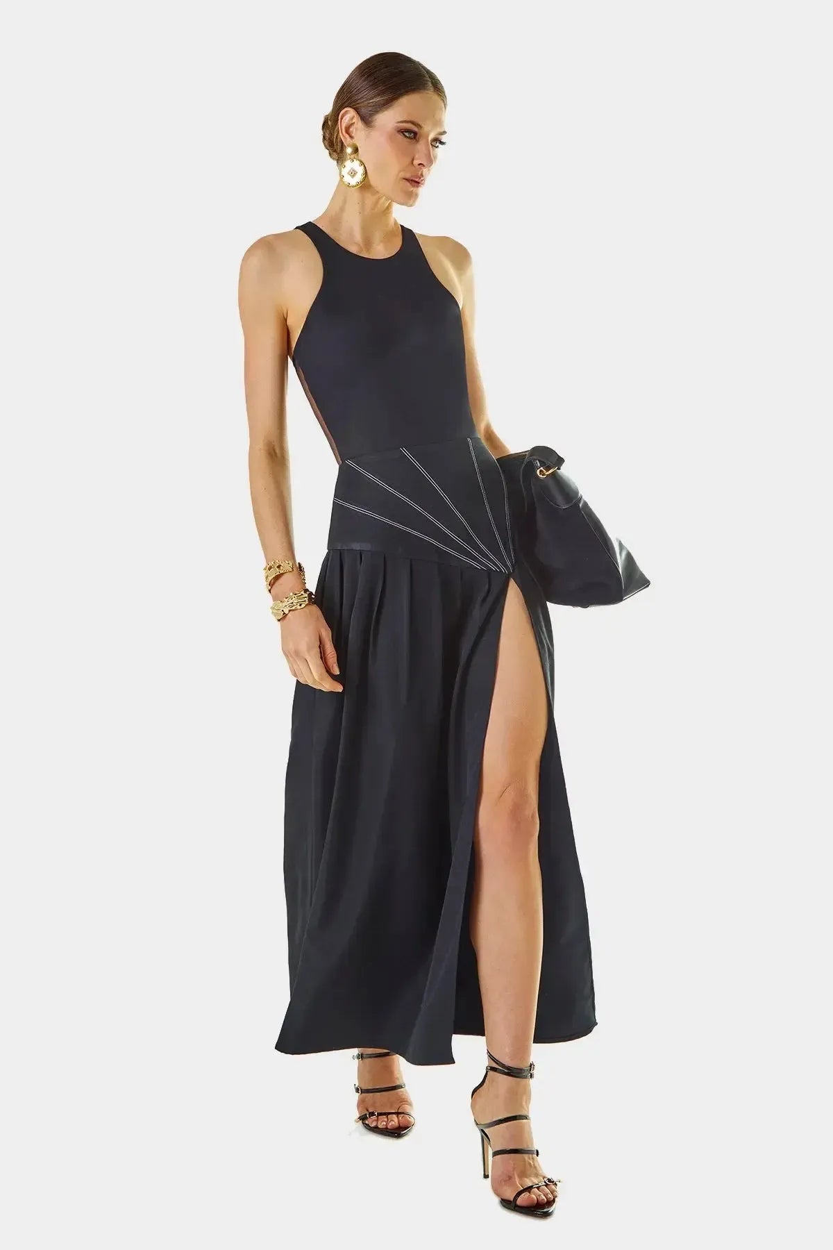 Body Branca Preto