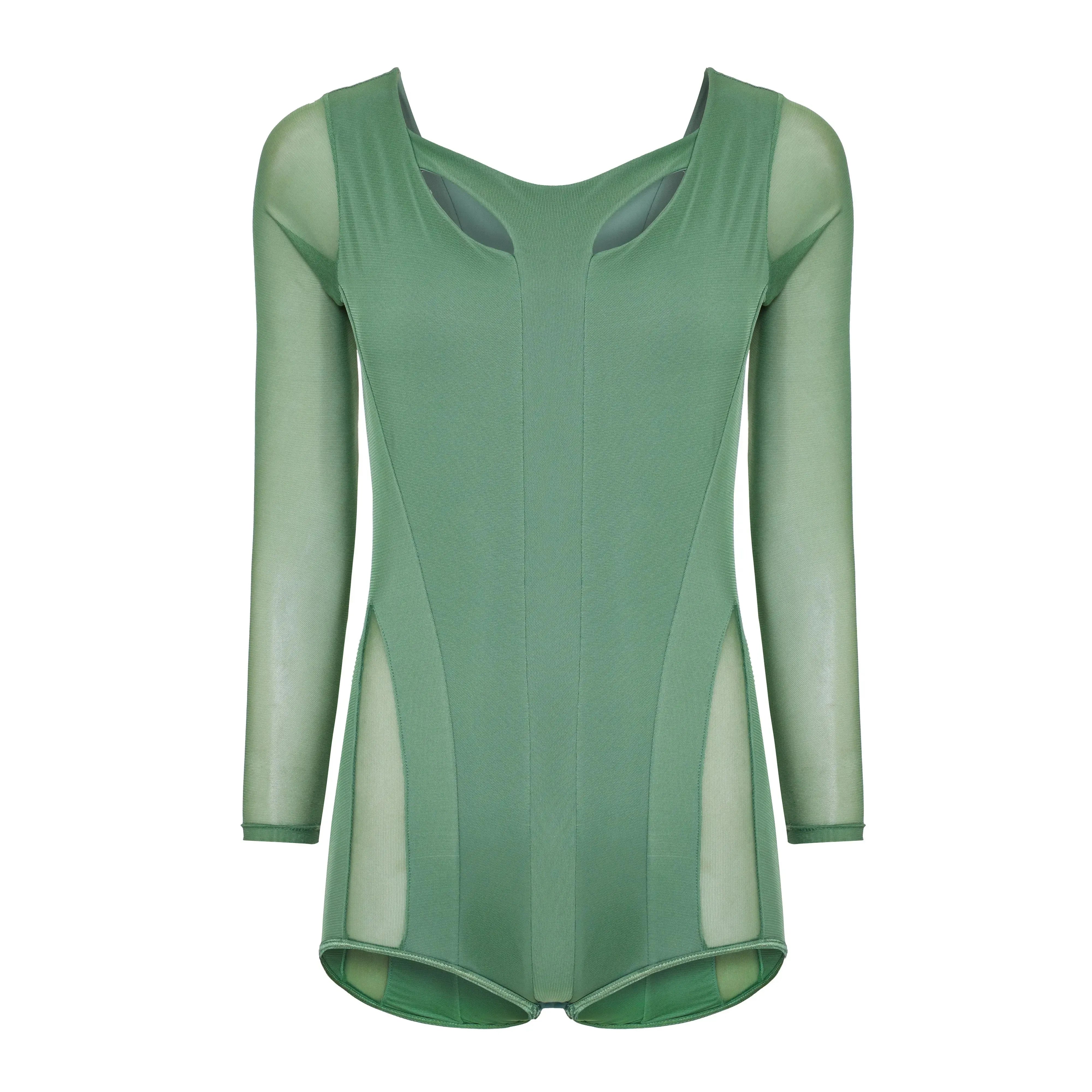 Body Estrela Verde Folha