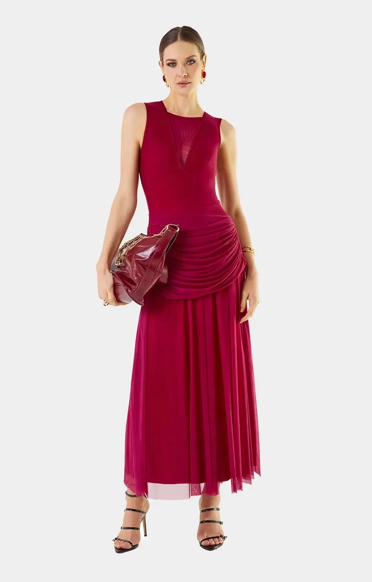 Body Fio Ana Vermelho