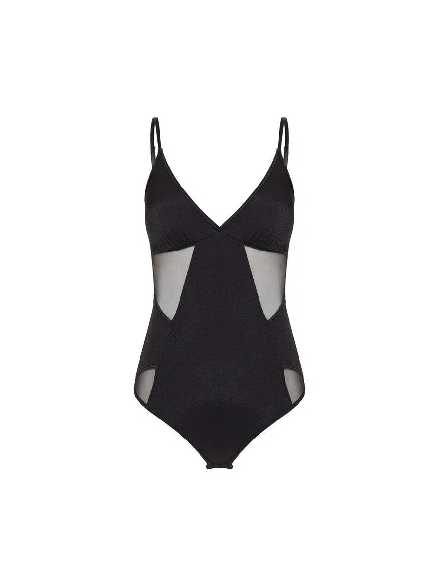 Body Fio Bromélia Preto