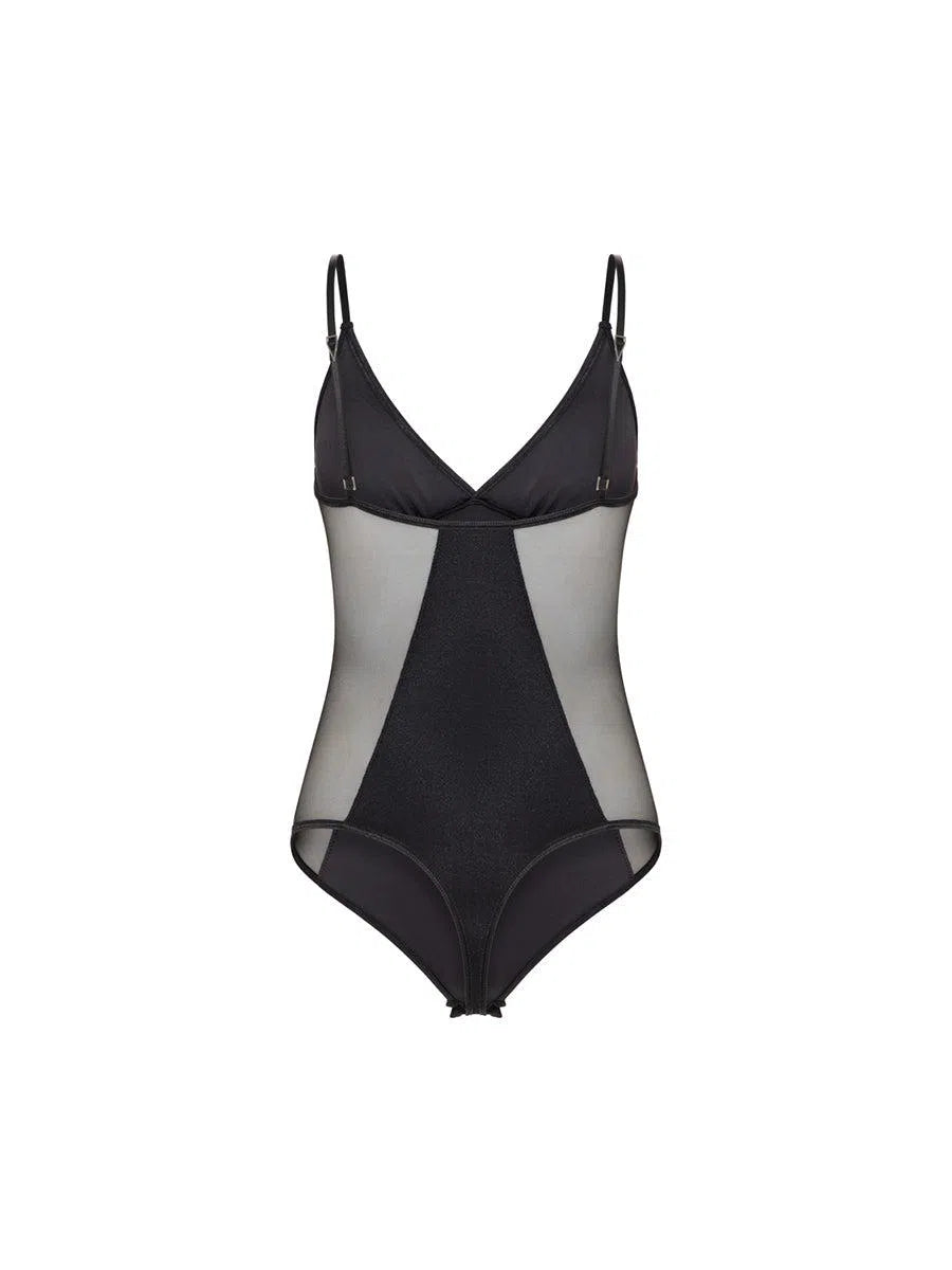 Body Fio Bromélia Preto
