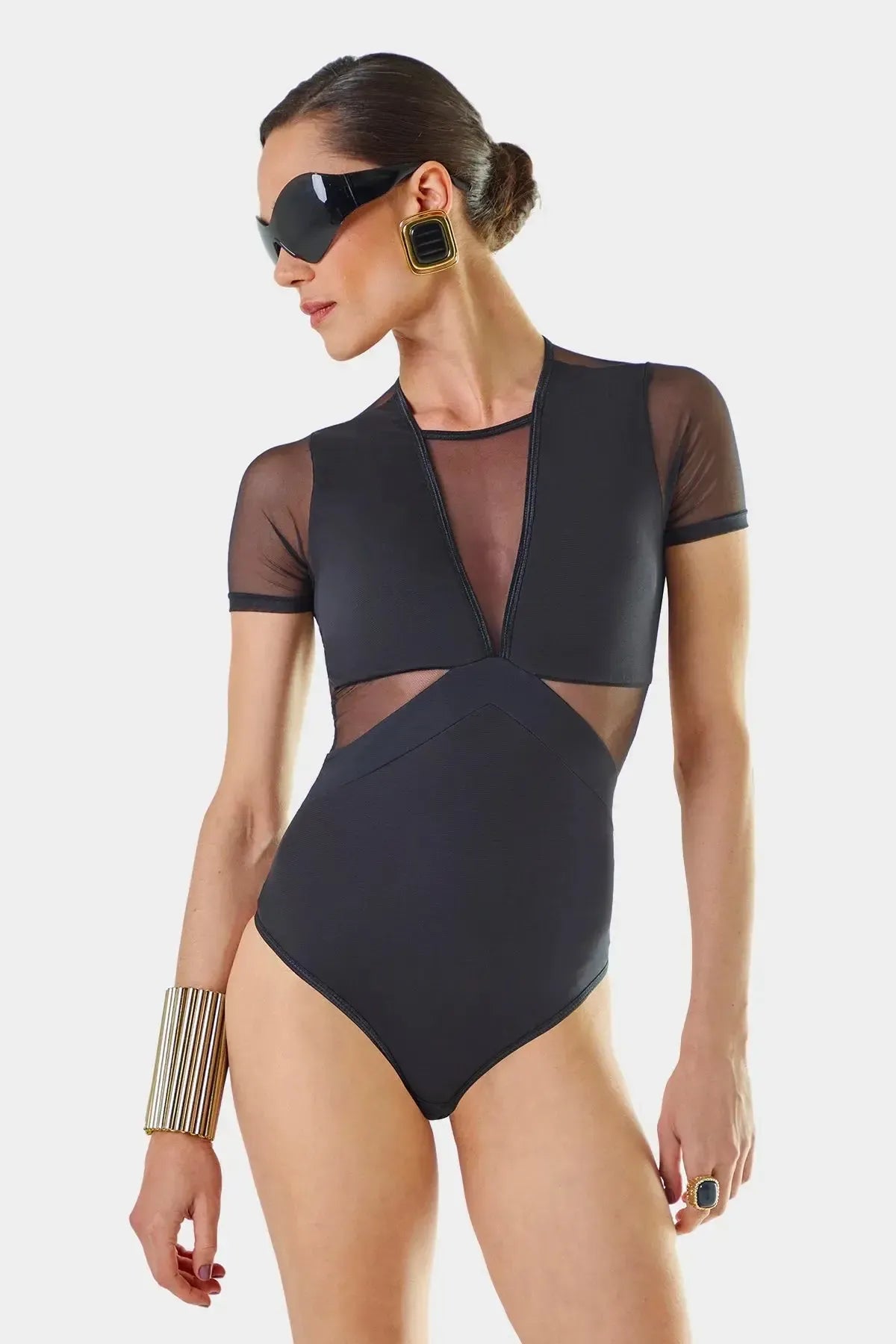 Body Fio Caroline Preto