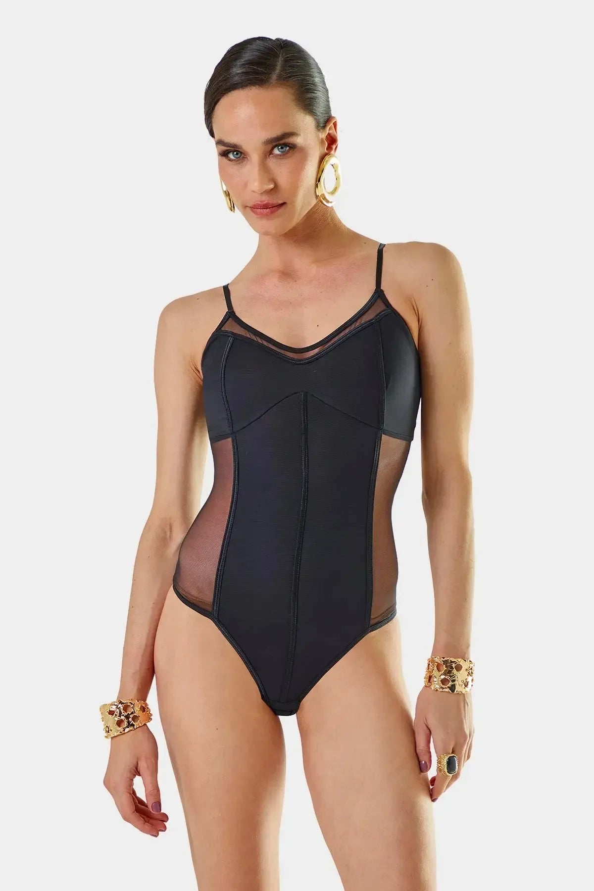 Body Fio Merida Preto