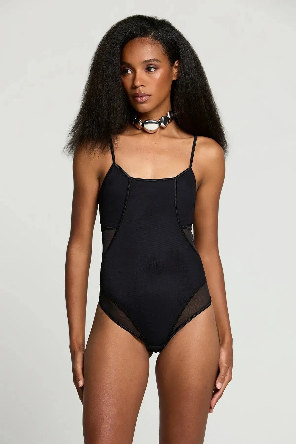 Body Fio Nicole Preto