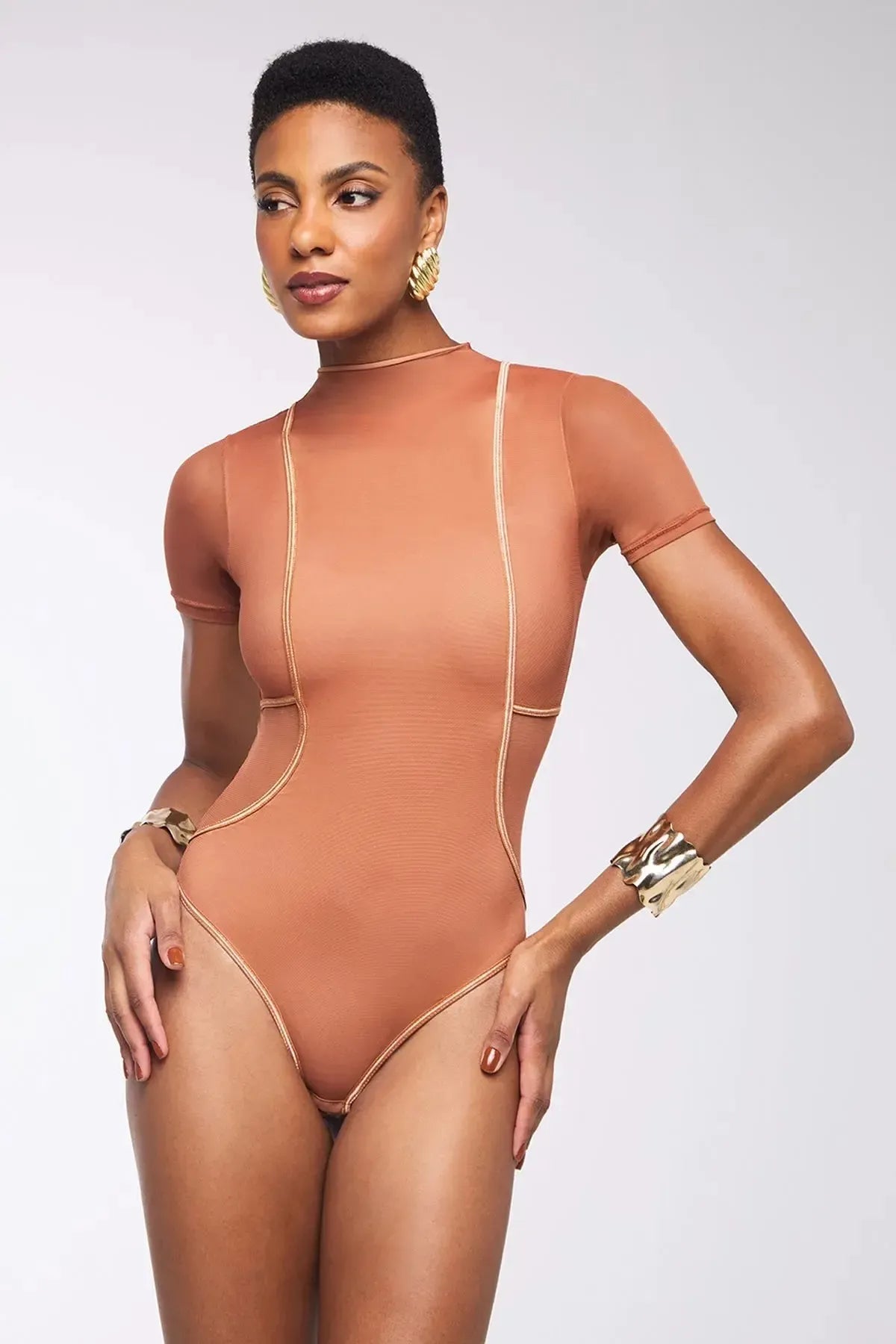 Body Fio Pamela CARAMELO