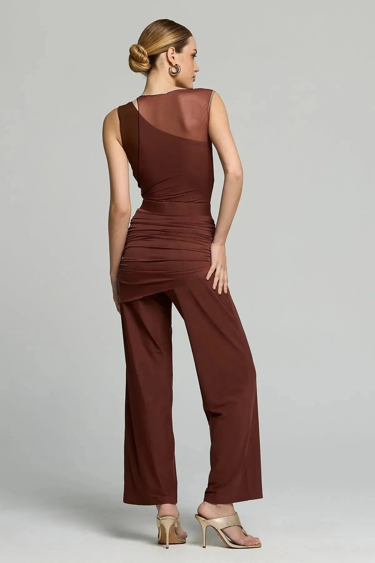 Calça Cláudia Marrom