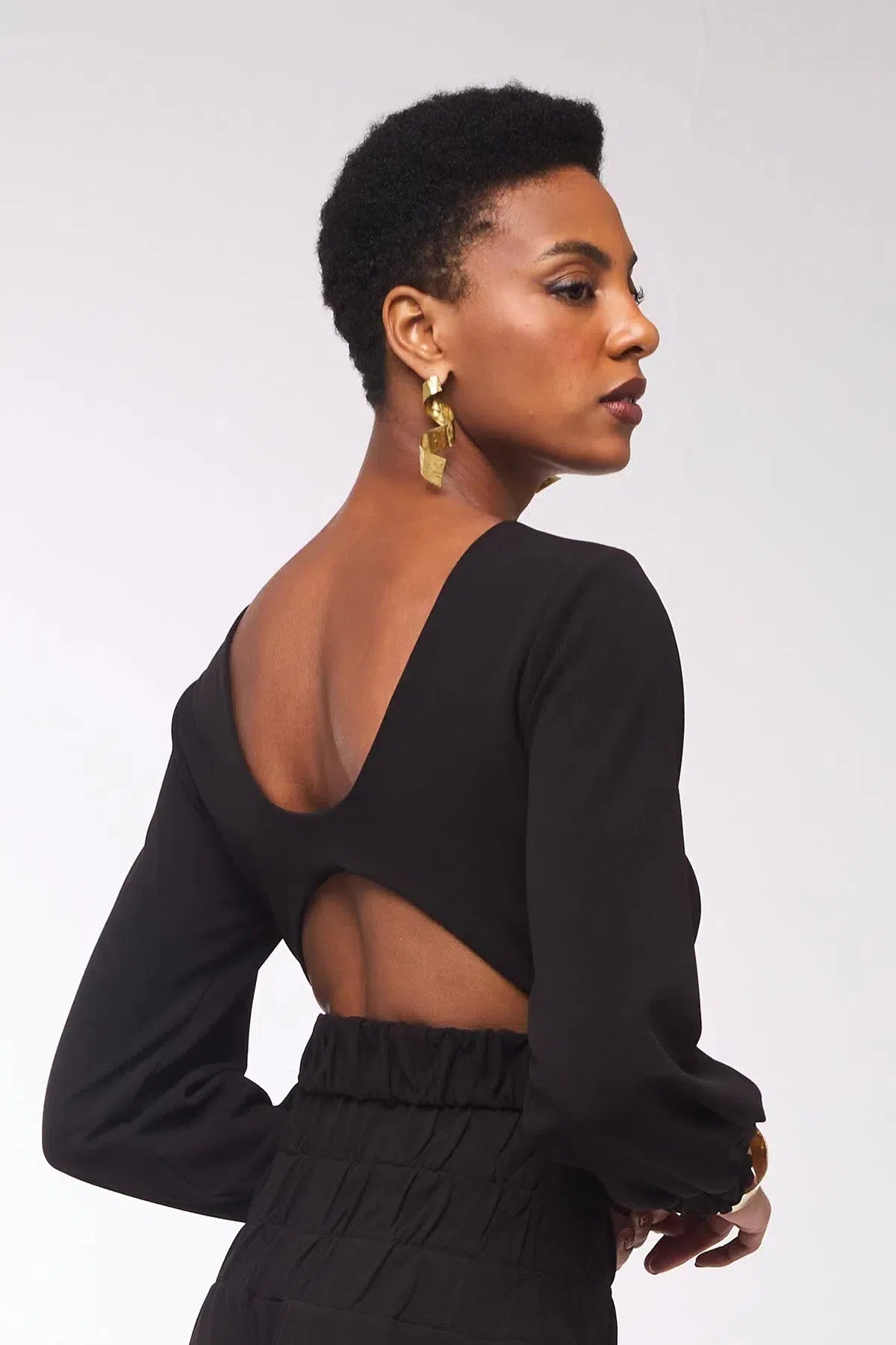 Cropped Elisa Preto