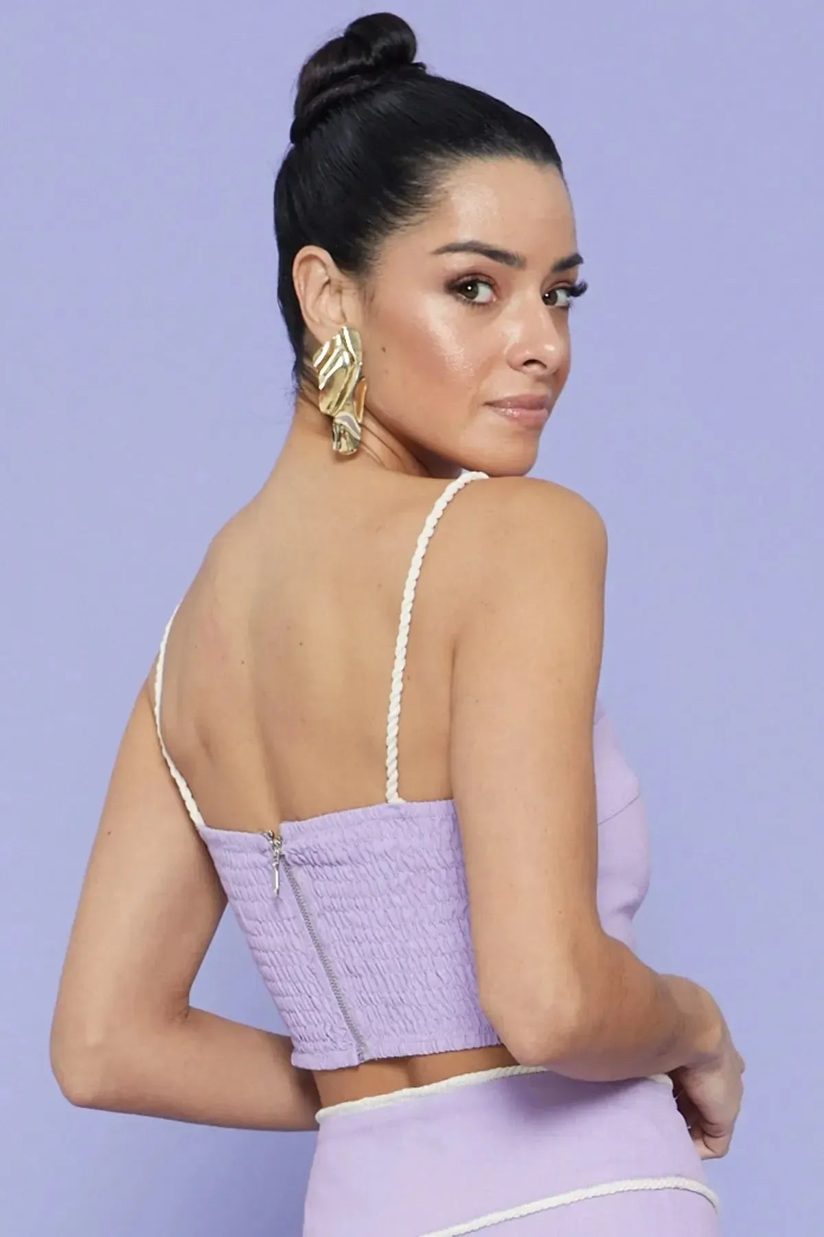 Cropped Gerânio LAVANDA