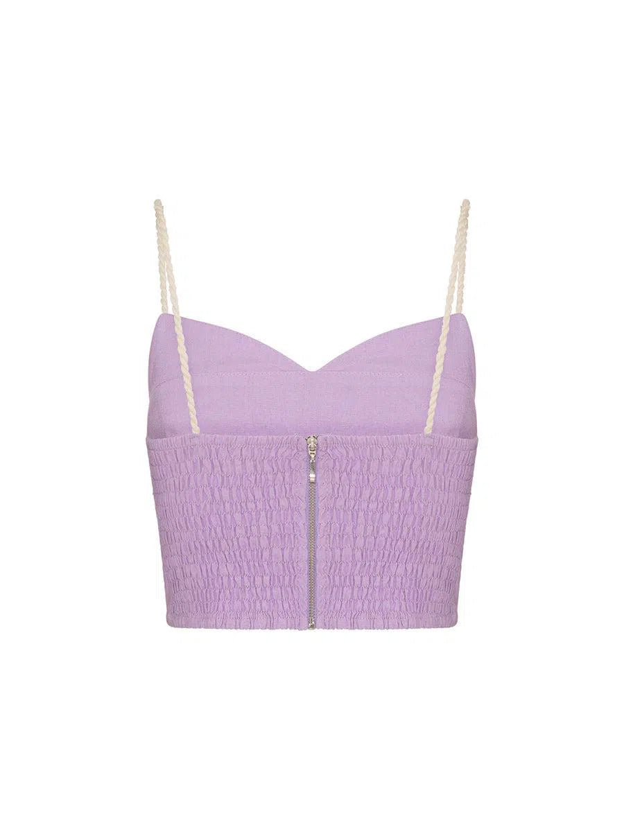 Cropped Gerânio LAVANDA