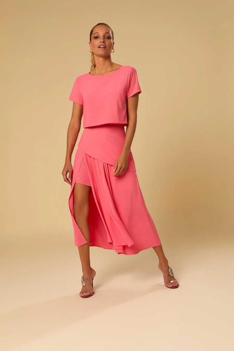 Cropped Lana Rosa Chiclete