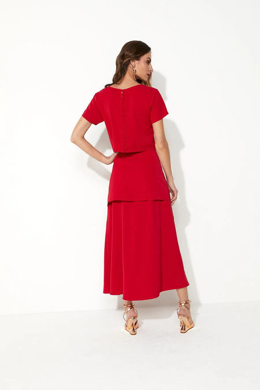 Cropped Lana Vermelho