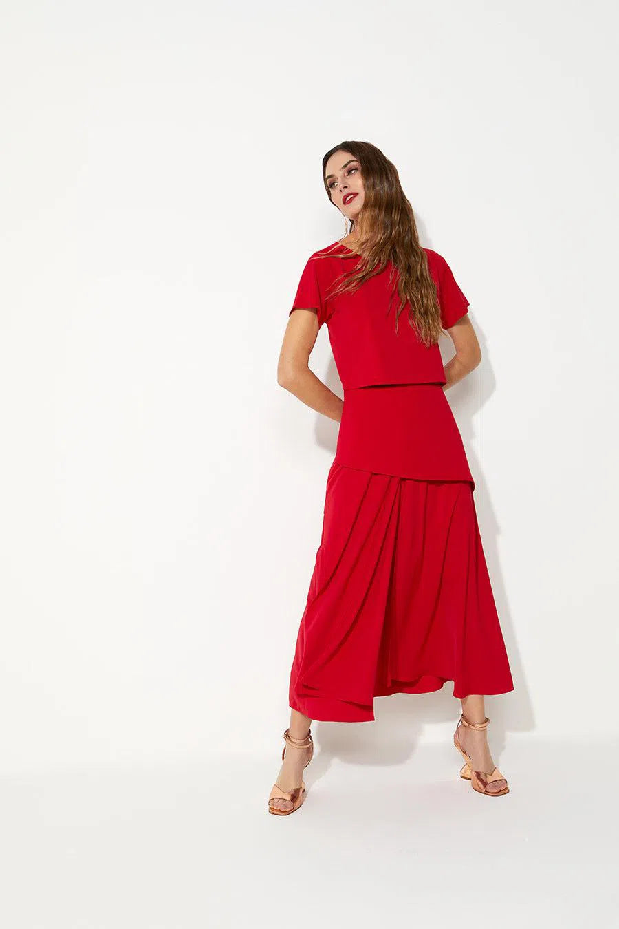 Cropped Lana Vermelho