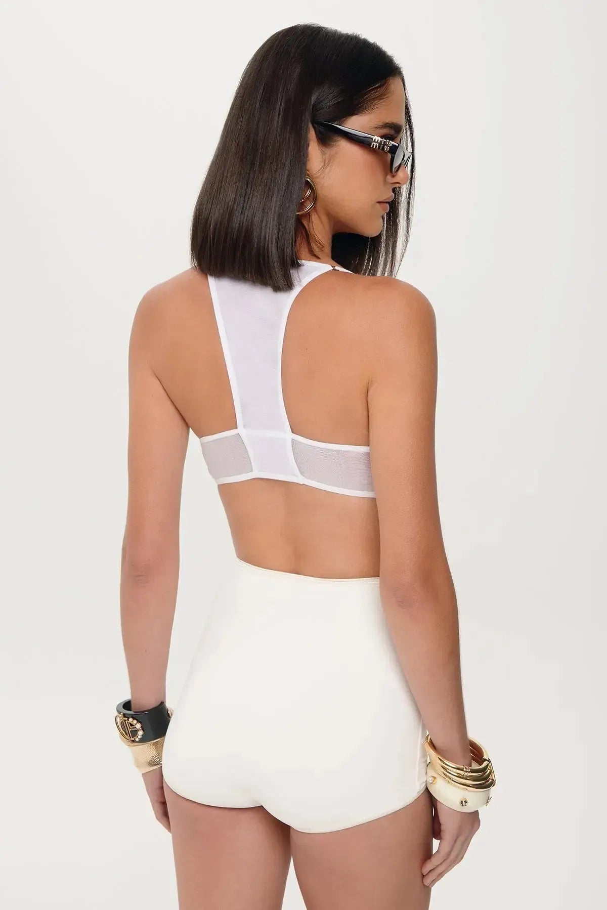 Hot Pant Andrea Basic Branco
