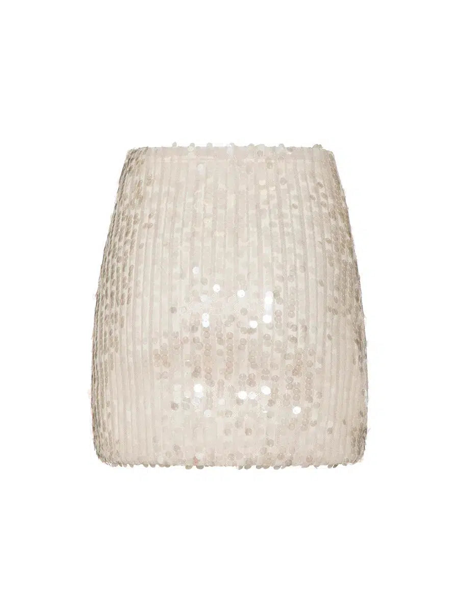 Mini Saia Girassol Gelato/Paetê