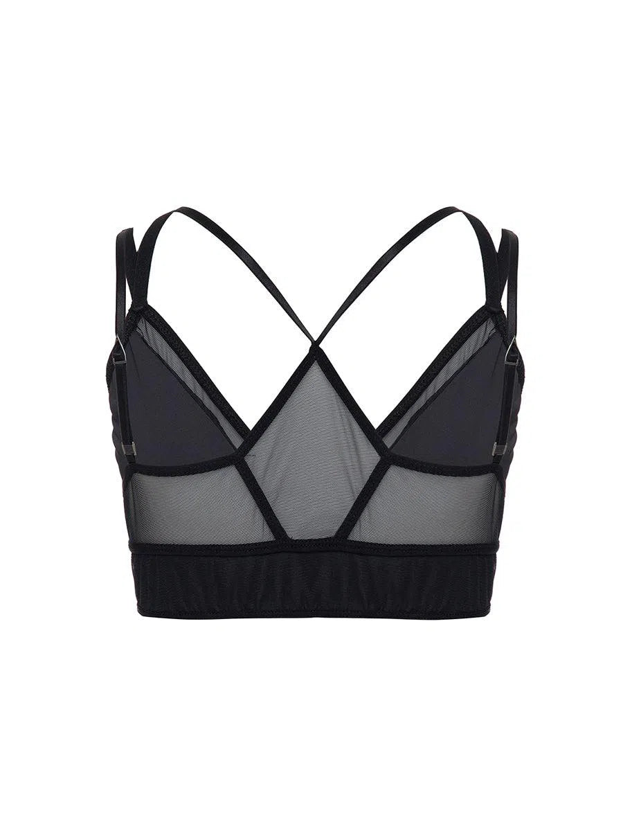 Top Carina Basic Preto