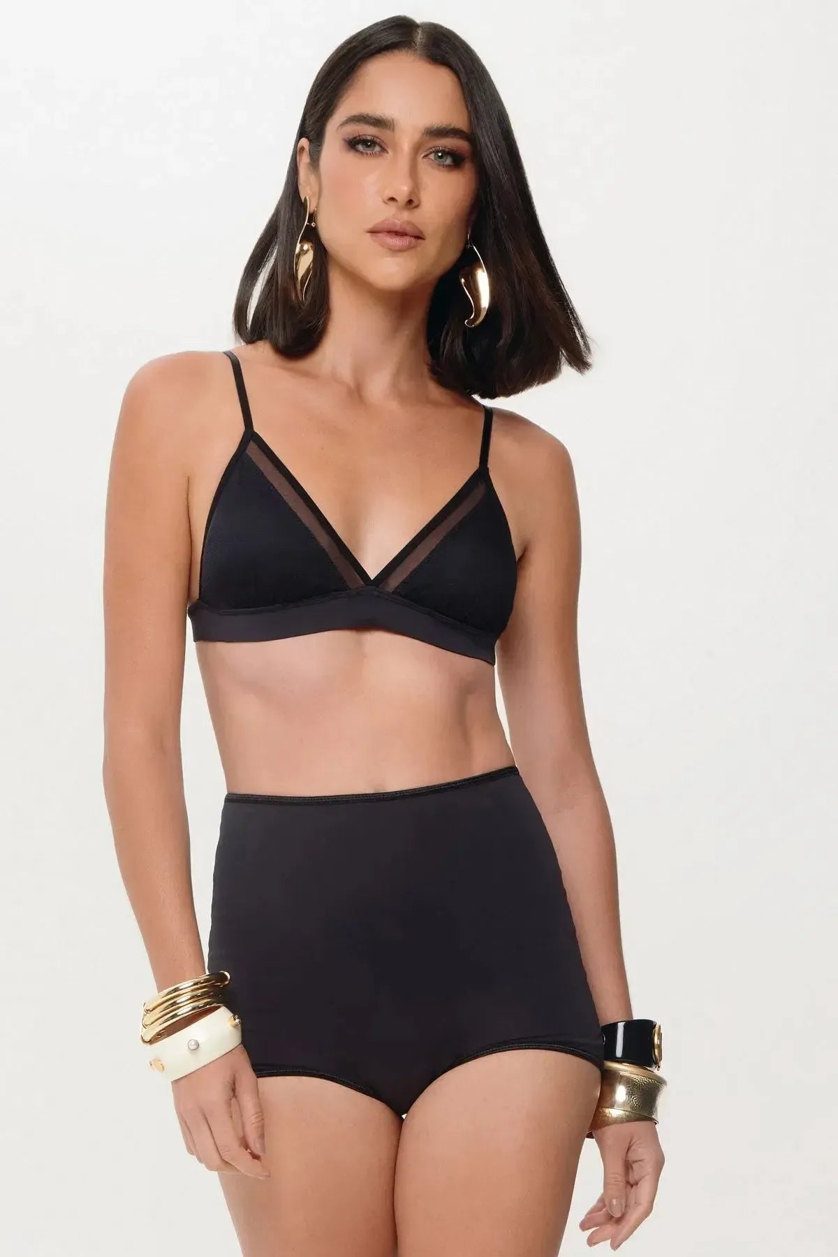 Top Heloisa Basic Preto