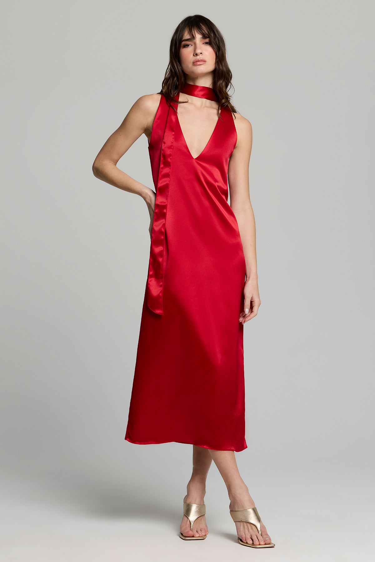 Vestido Lorena Vermelho
