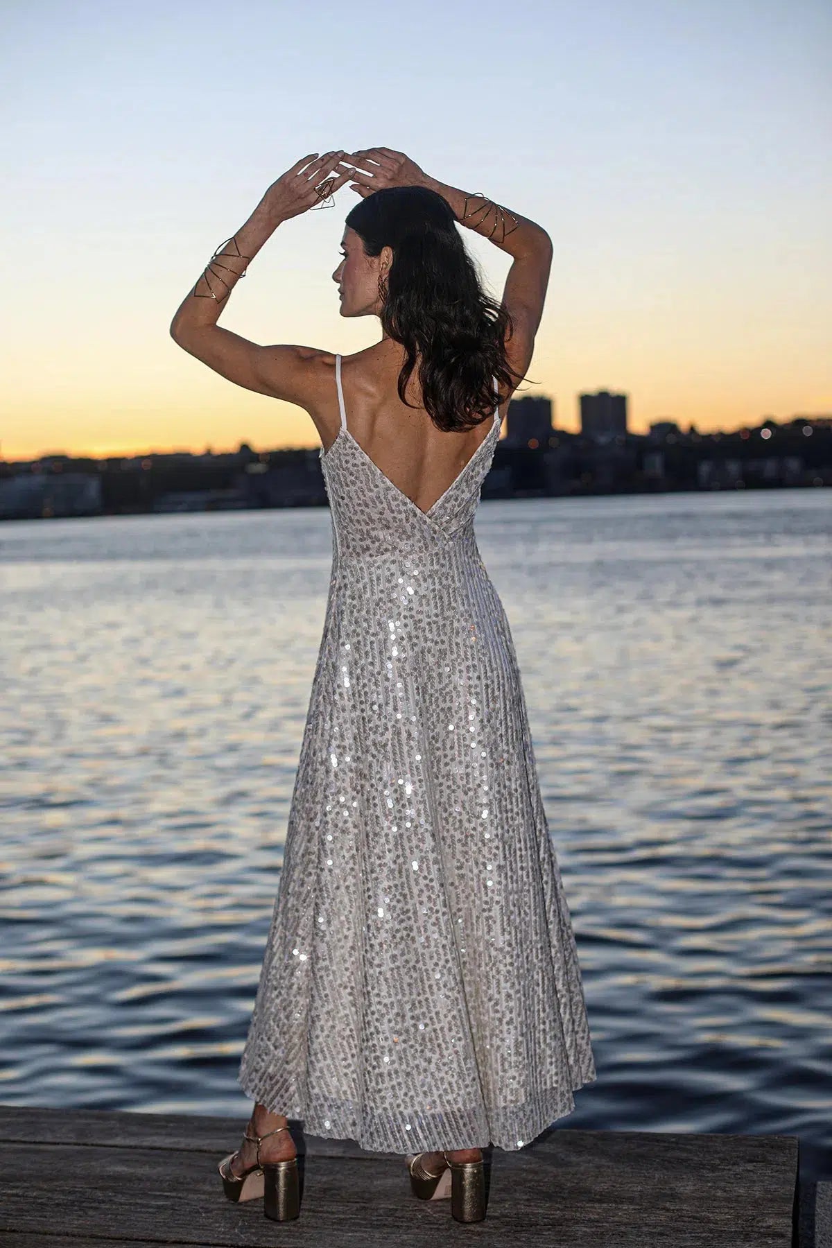 Vestido Jabuticabeira Gelato/Paetê