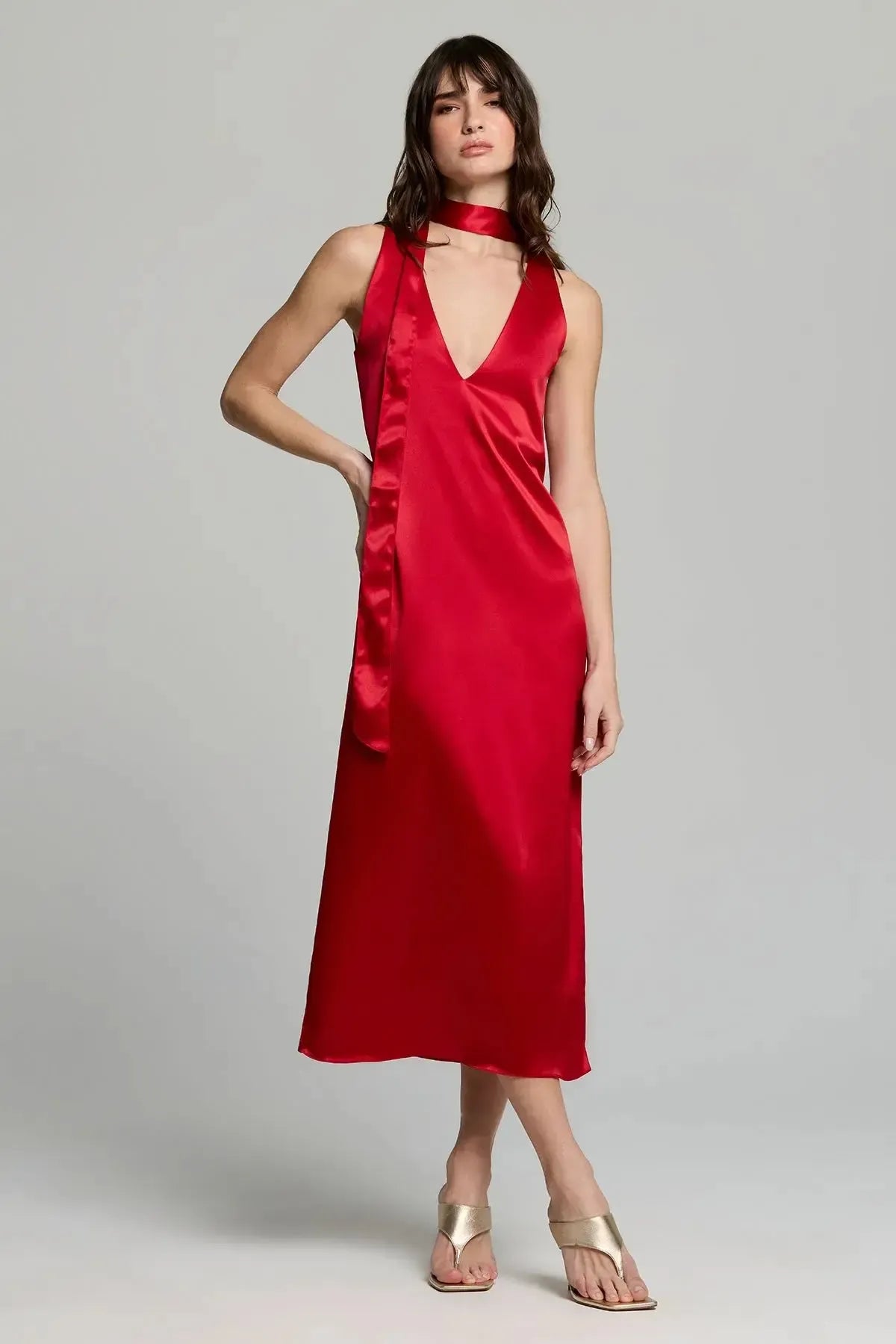 Vestido Lorena Vermelho